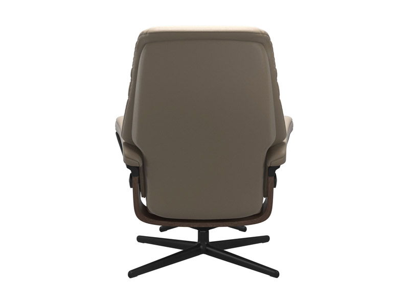 Stressless Sunrise (M) Cross Chair with Ottoman 