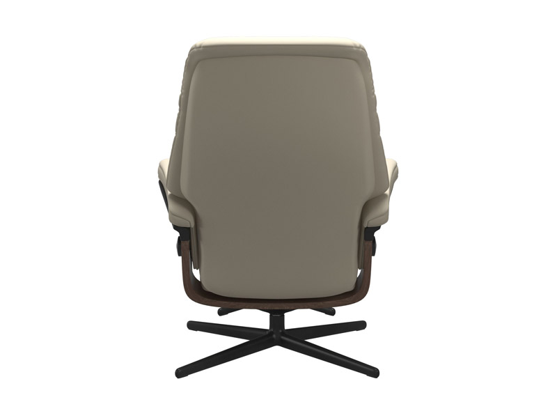 Stressless Sunrise (M) Cross Chair with Ottoman 