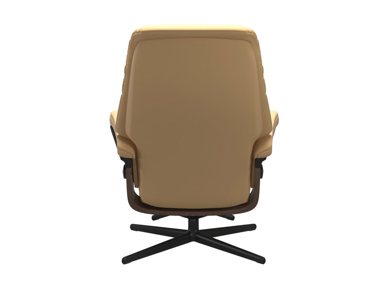 Stressless Sunrise (M) Cross Chair with Ottoman 