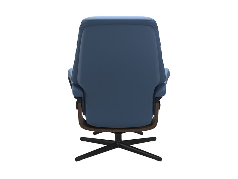 Stressless Sunrise (M) Cross Chair with Ottoman 