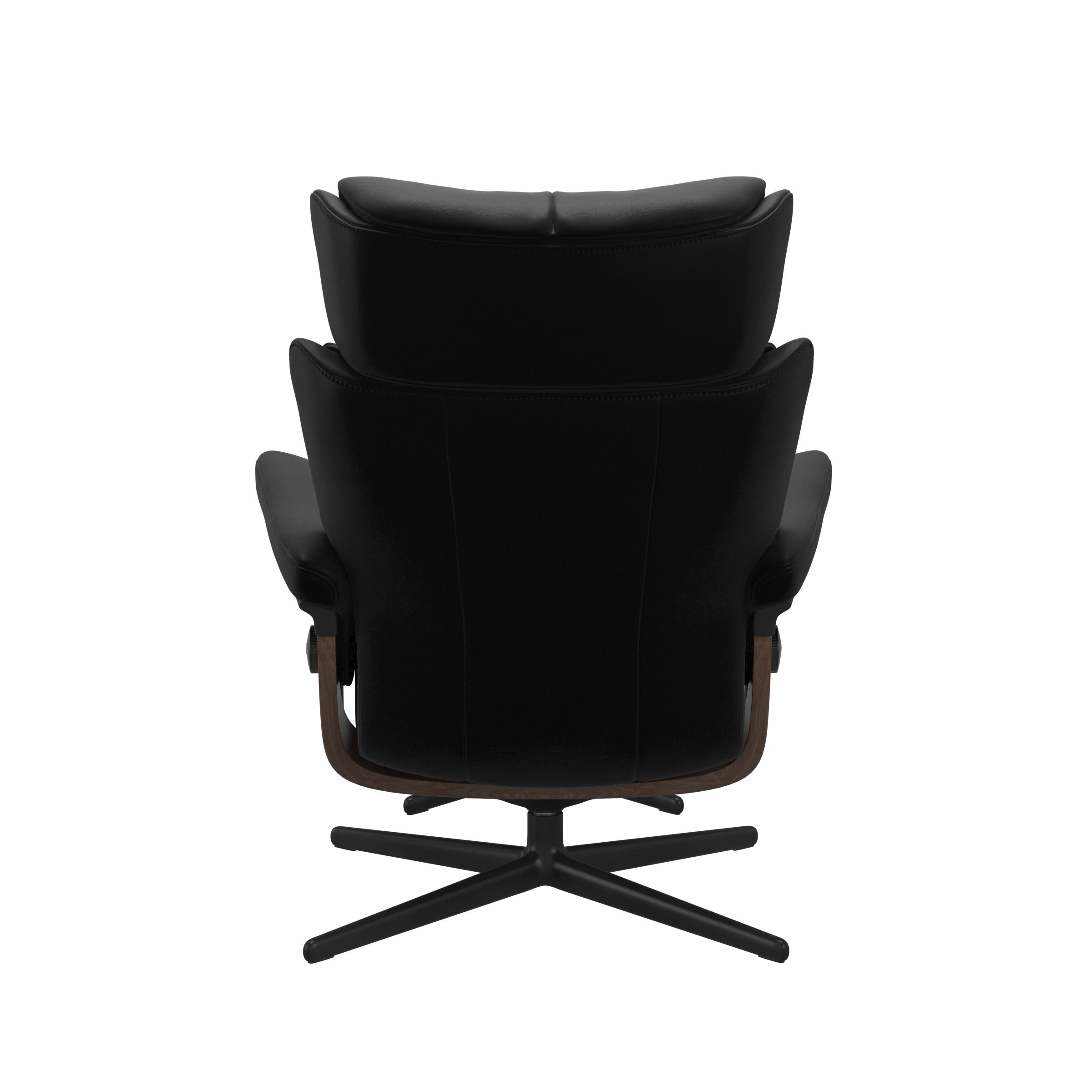 Stressless Magic (M) Cross Base Recliner with Ottoman