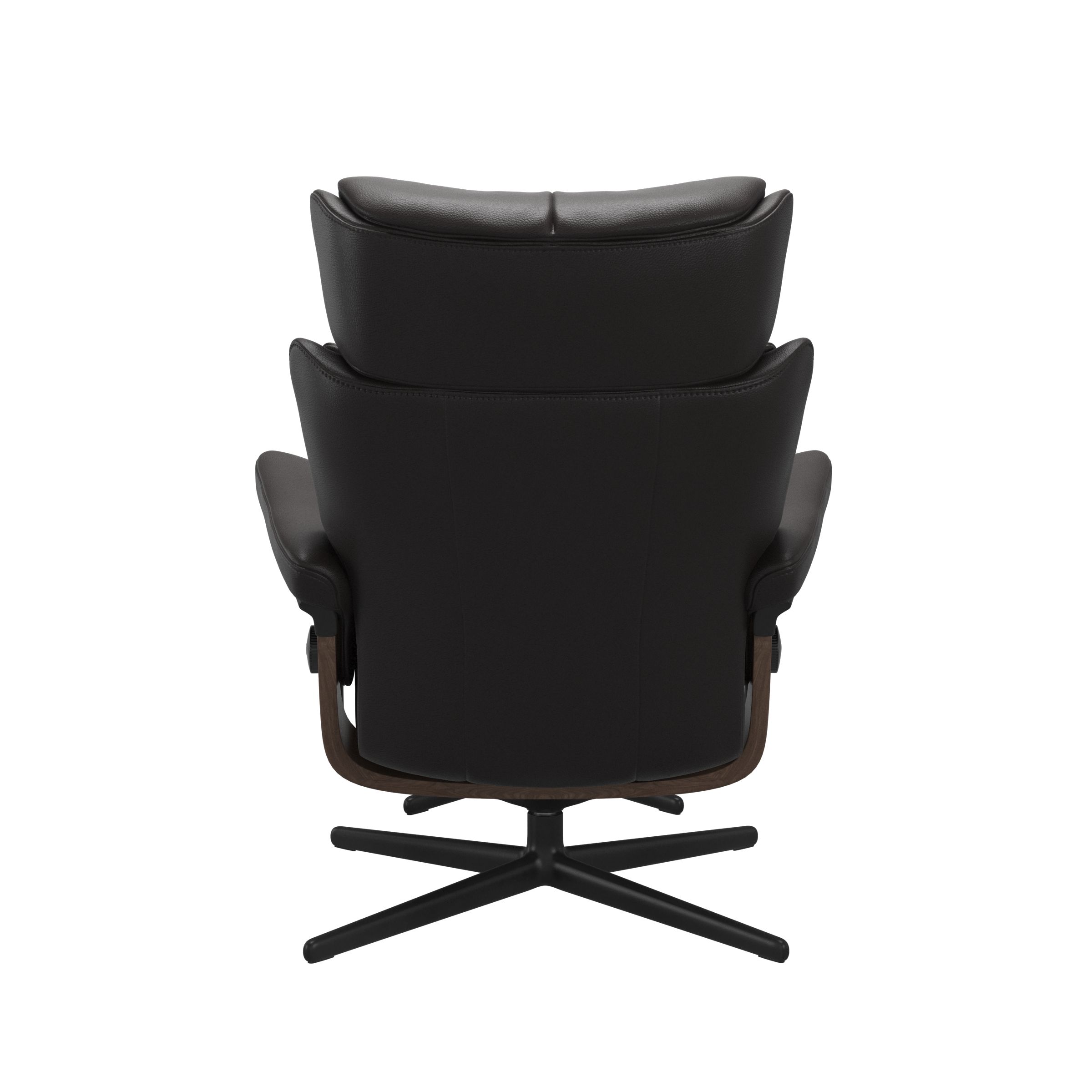 Stressless Magic (M) Cross Base Recliner with Ottoman