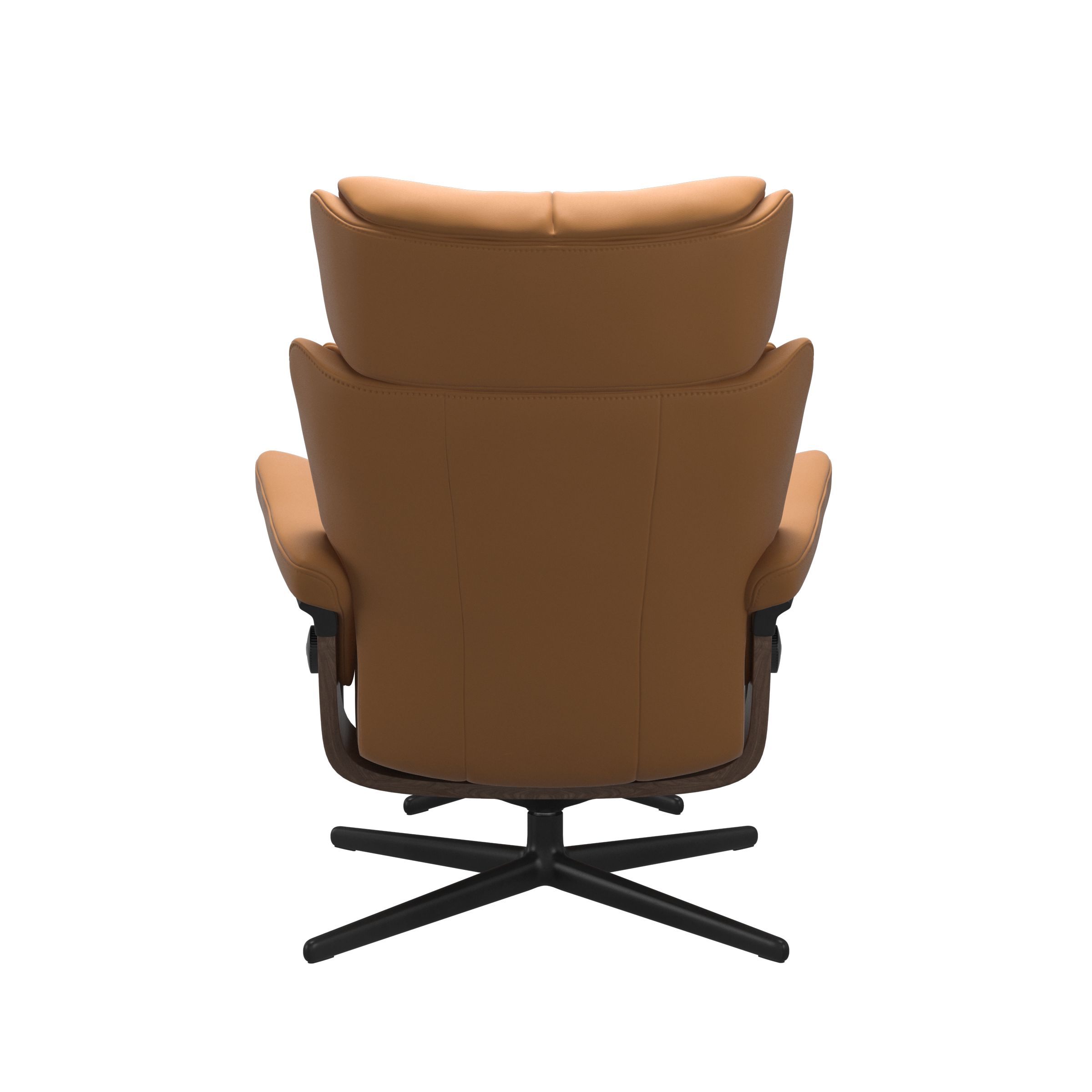 Stressless Magic (M) Cross Base Recliner with Ottoman