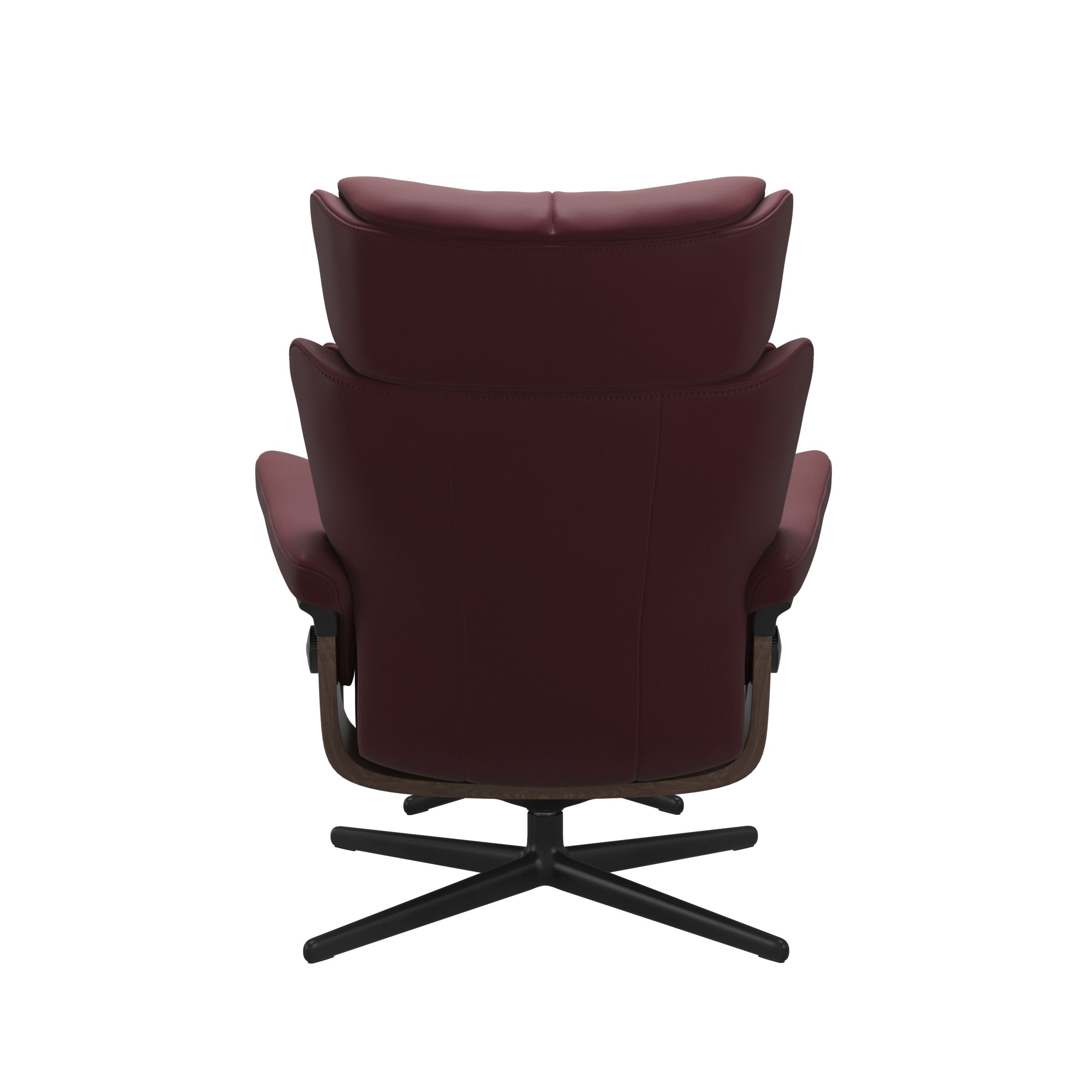 Stressless Magic (M) Cross Base Recliner with Ottoman