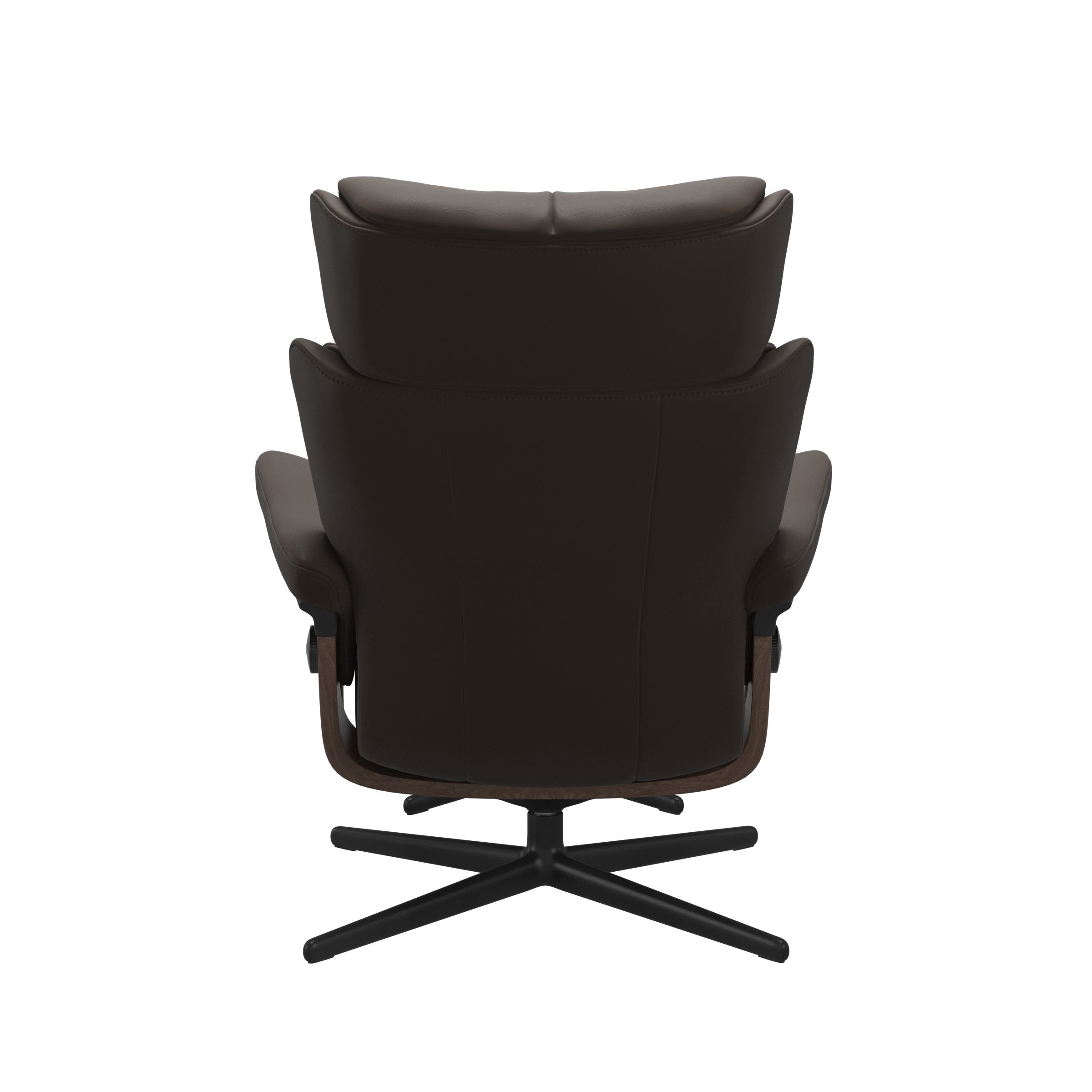 Stressless Magic (M) Cross Base Recliner with Ottoman