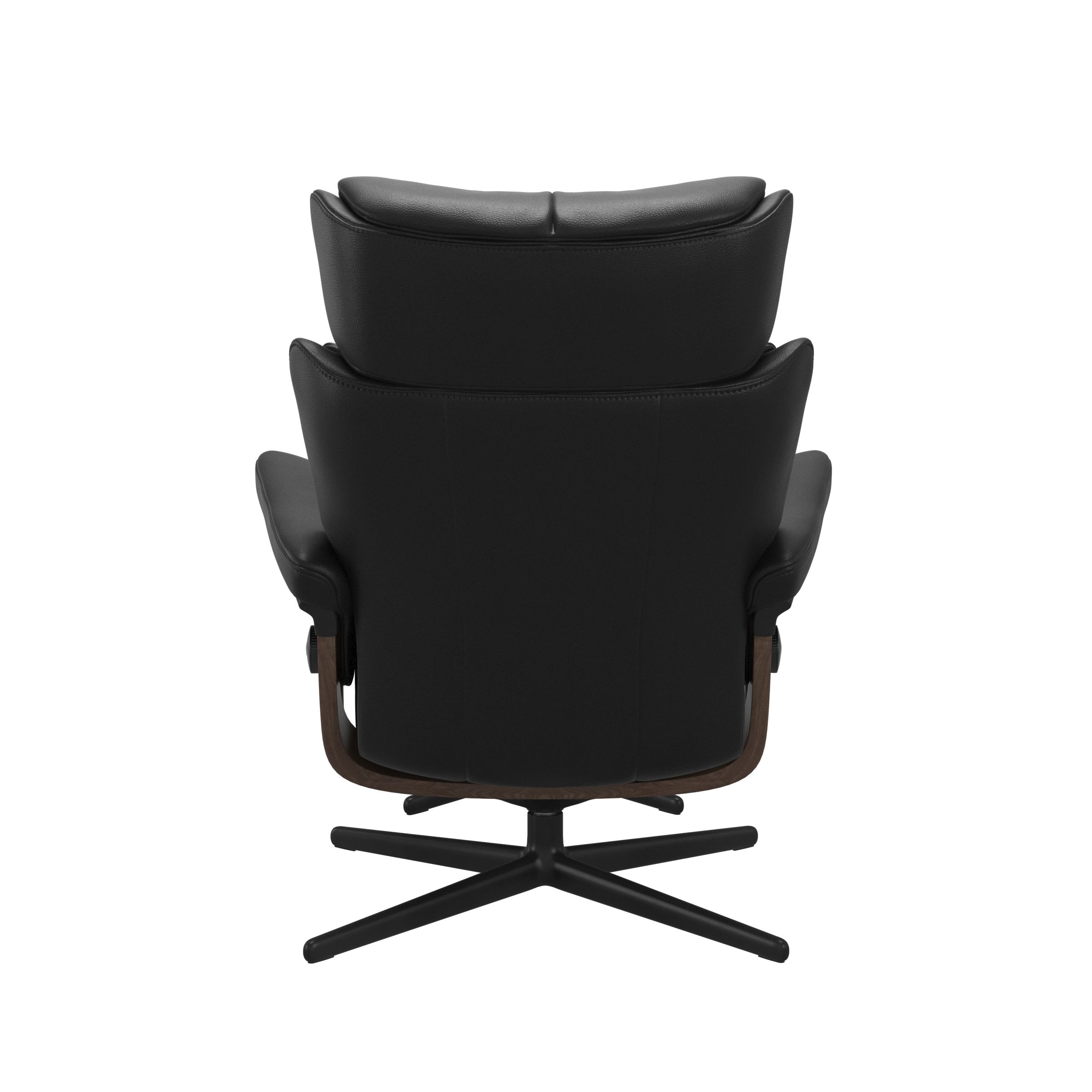 Stressless Magic (M) Cross Base Recliner with Ottoman
