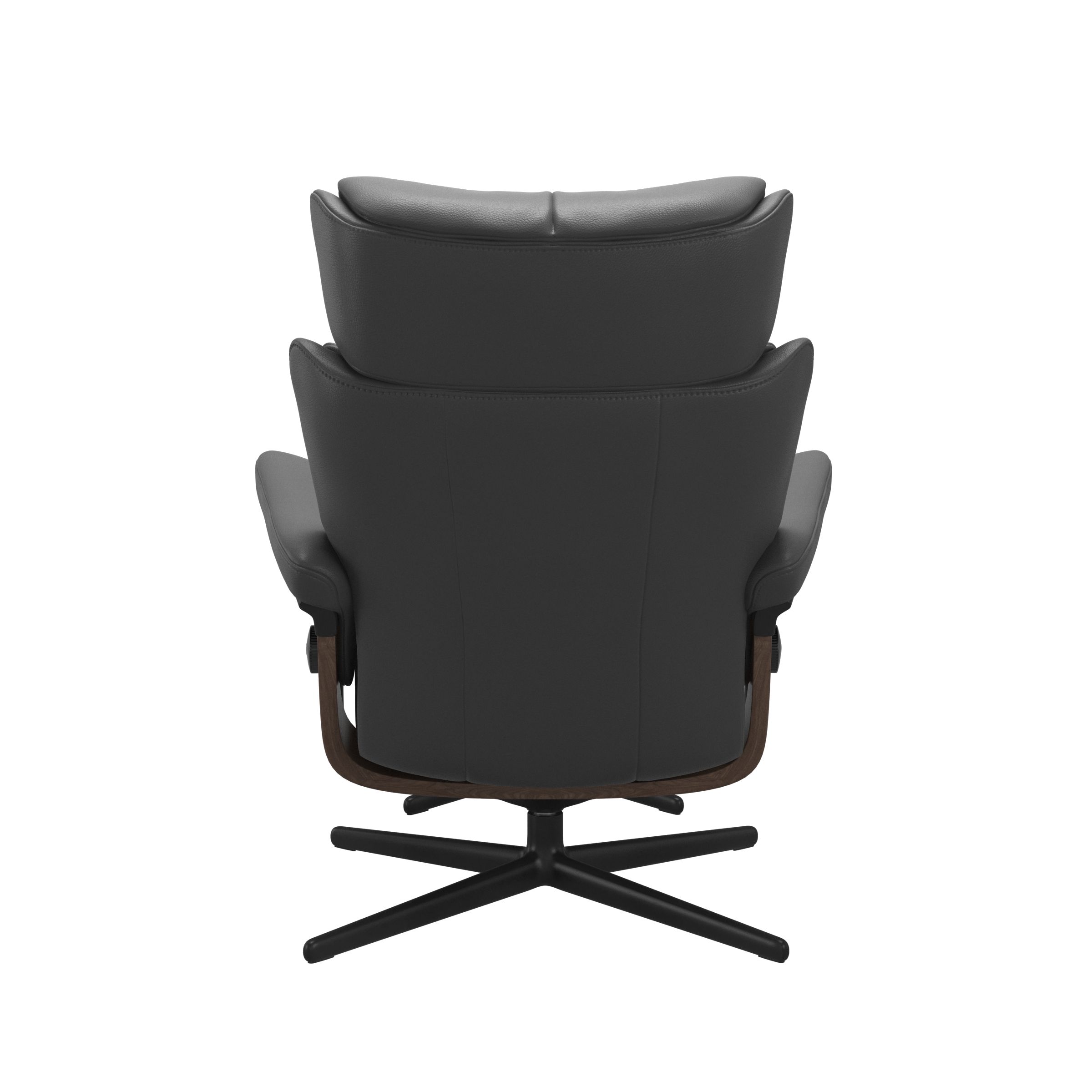 Stressless Magic (M) Cross Base Recliner with Ottoman