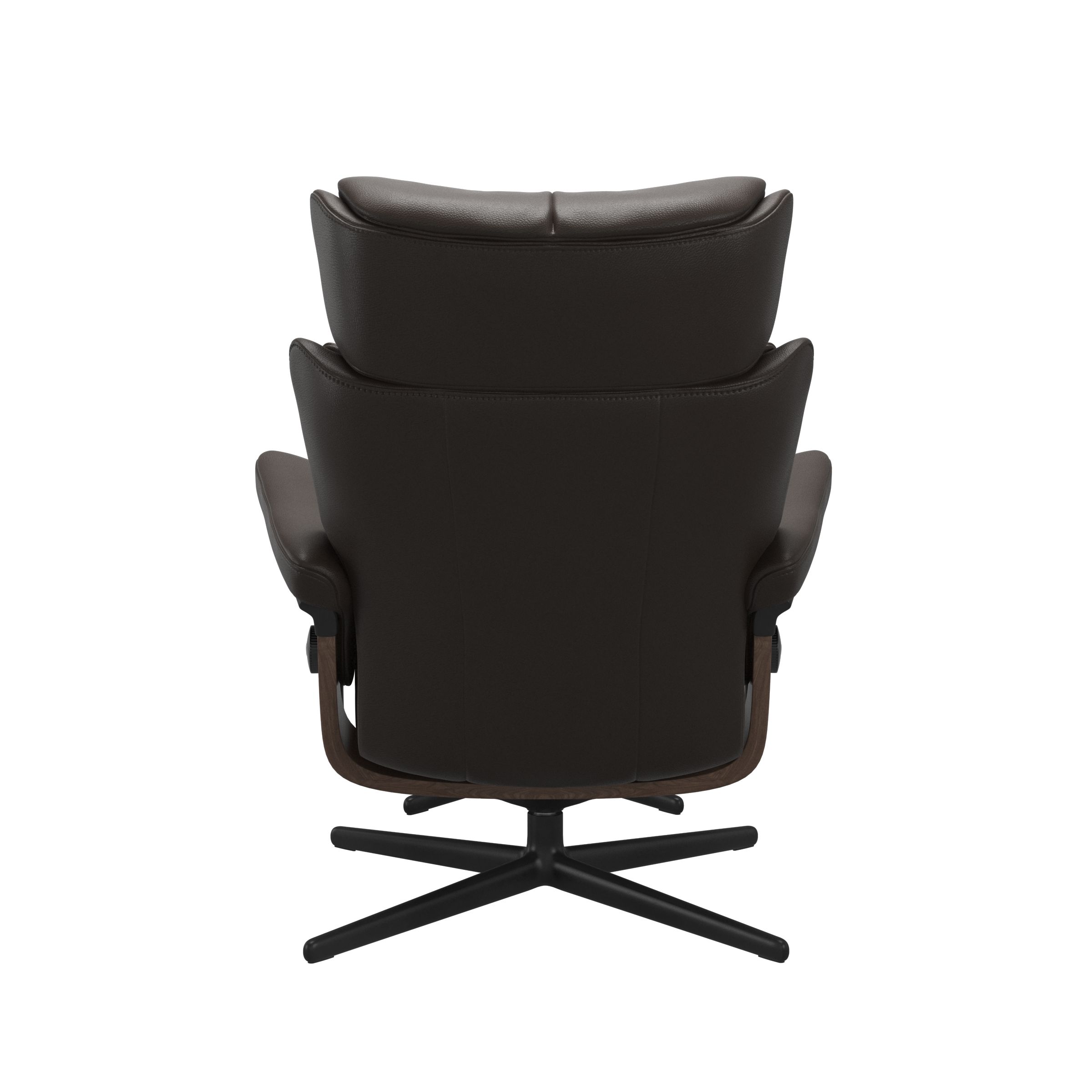 Stressless Magic (M) Cross Base Recliner with Ottoman