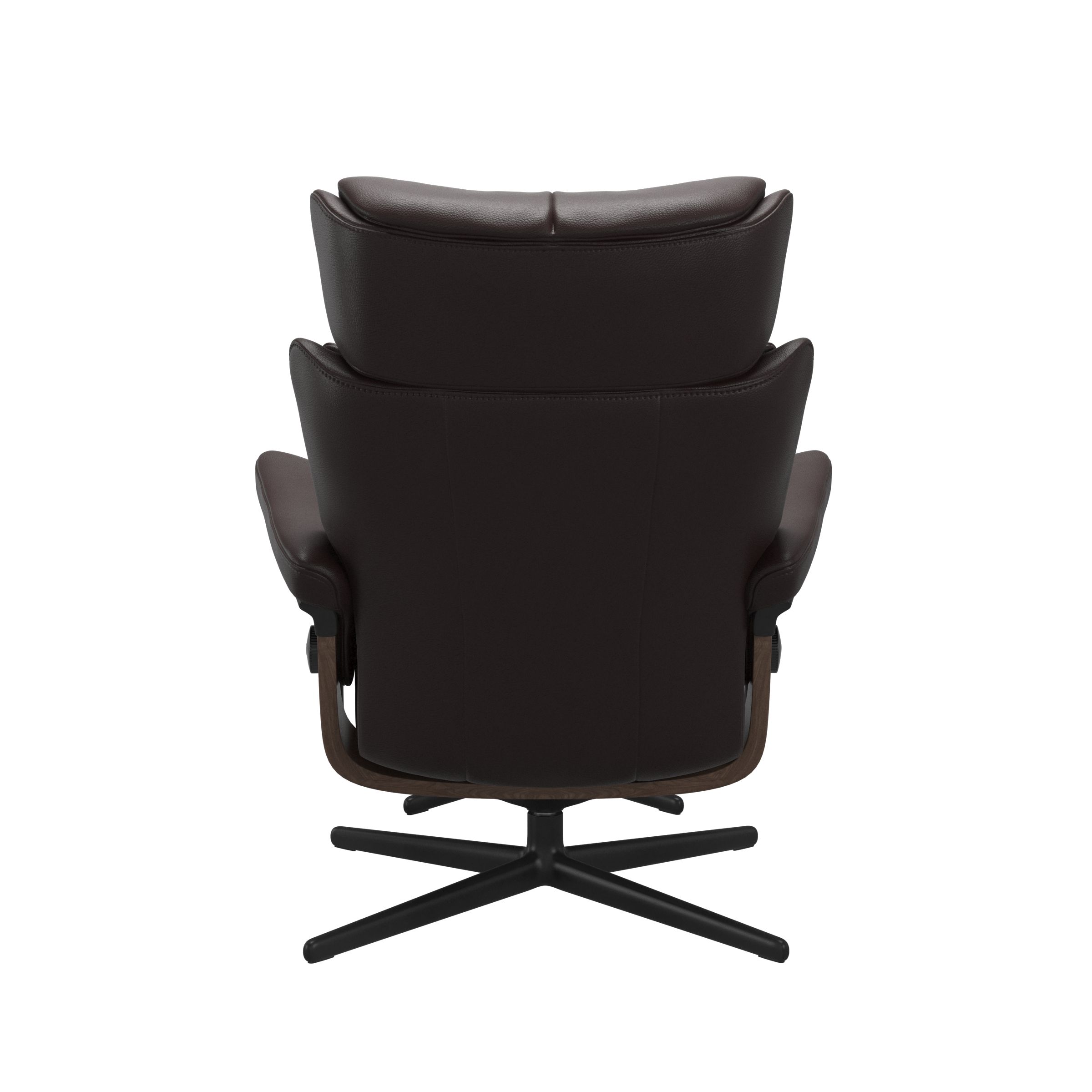 Stressless Magic (M) Cross Base Recliner with Ottoman