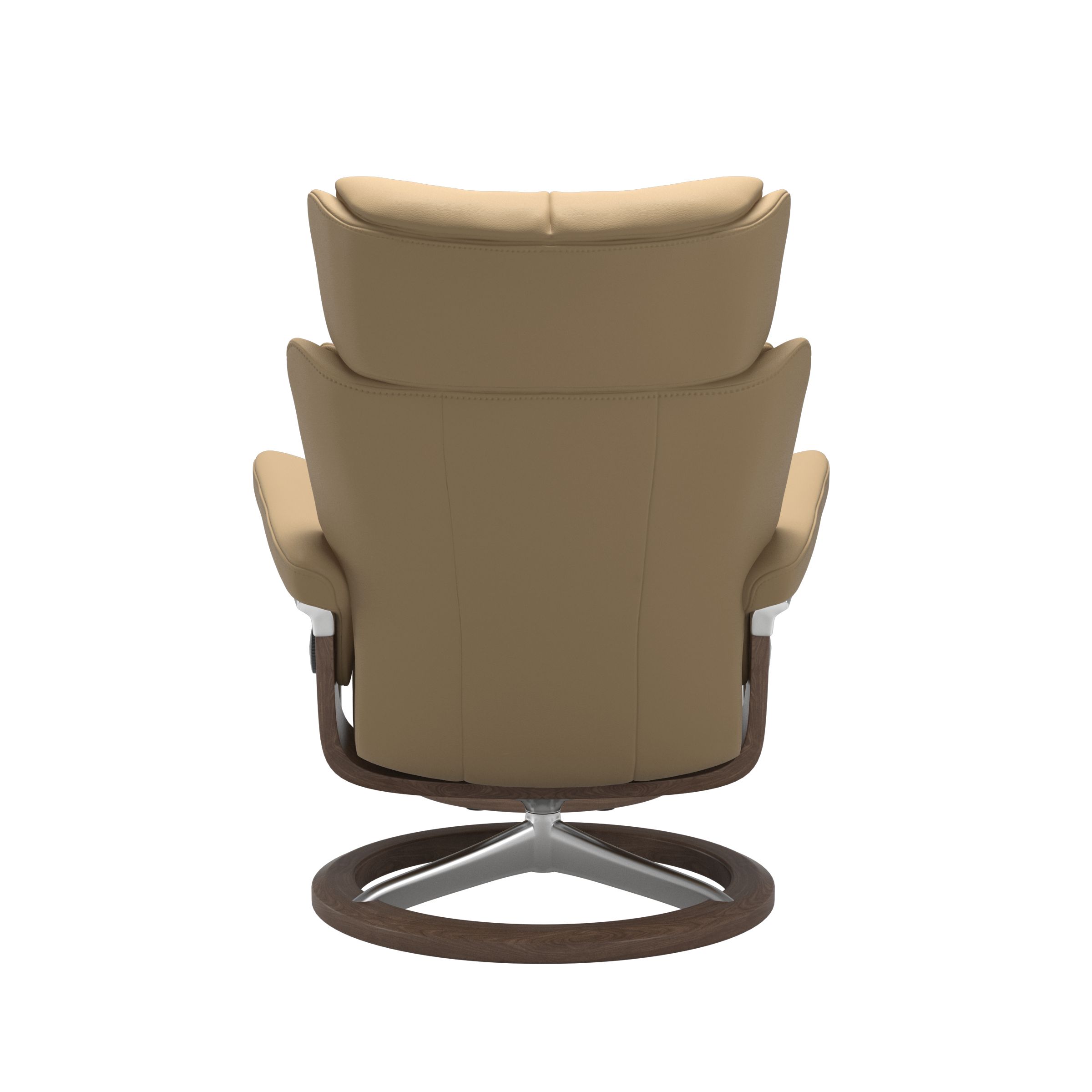 Stressless Magic (M) Signature Base Recliner with Ottoman