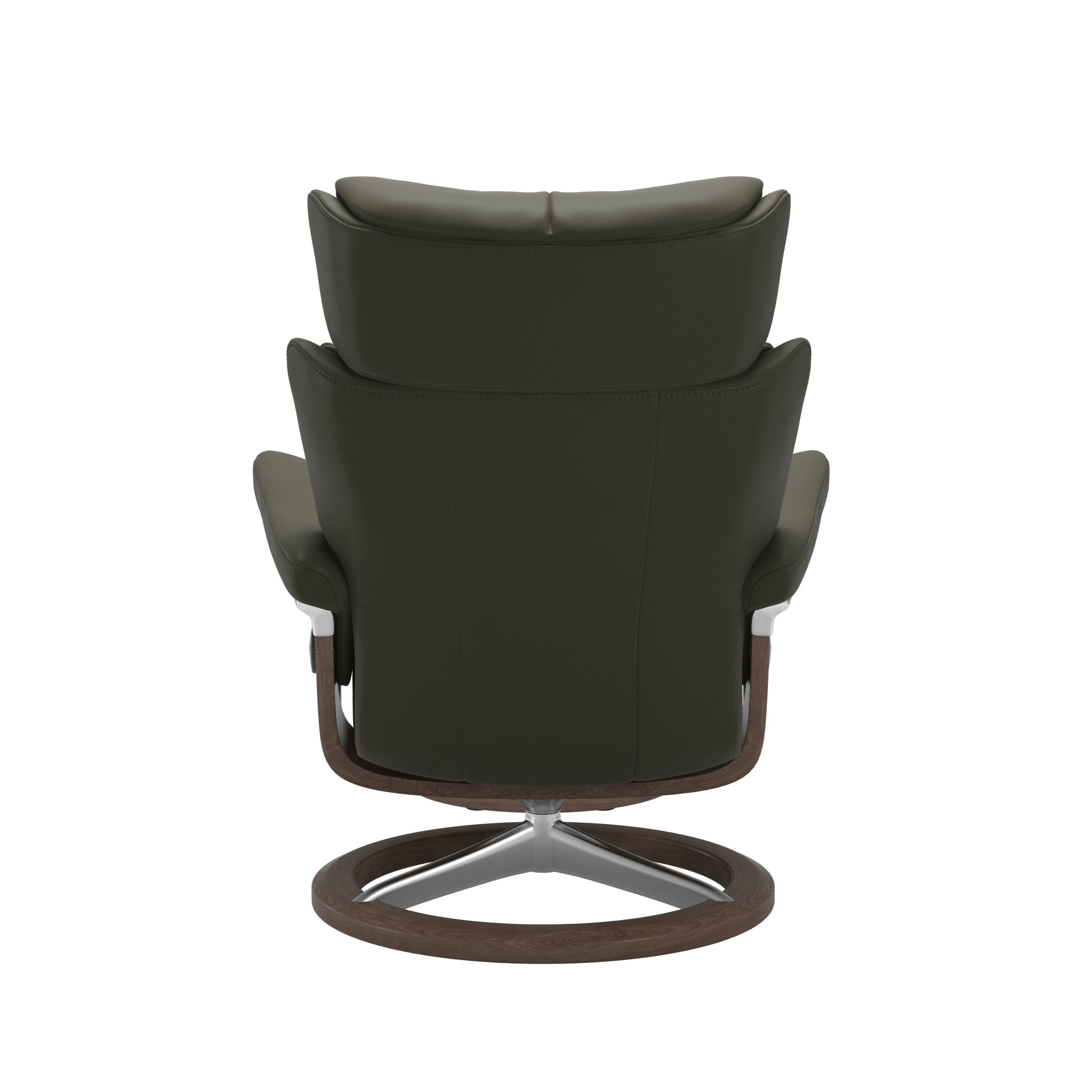 Stressless Magic (M) Signature Base Recliner with Ottoman