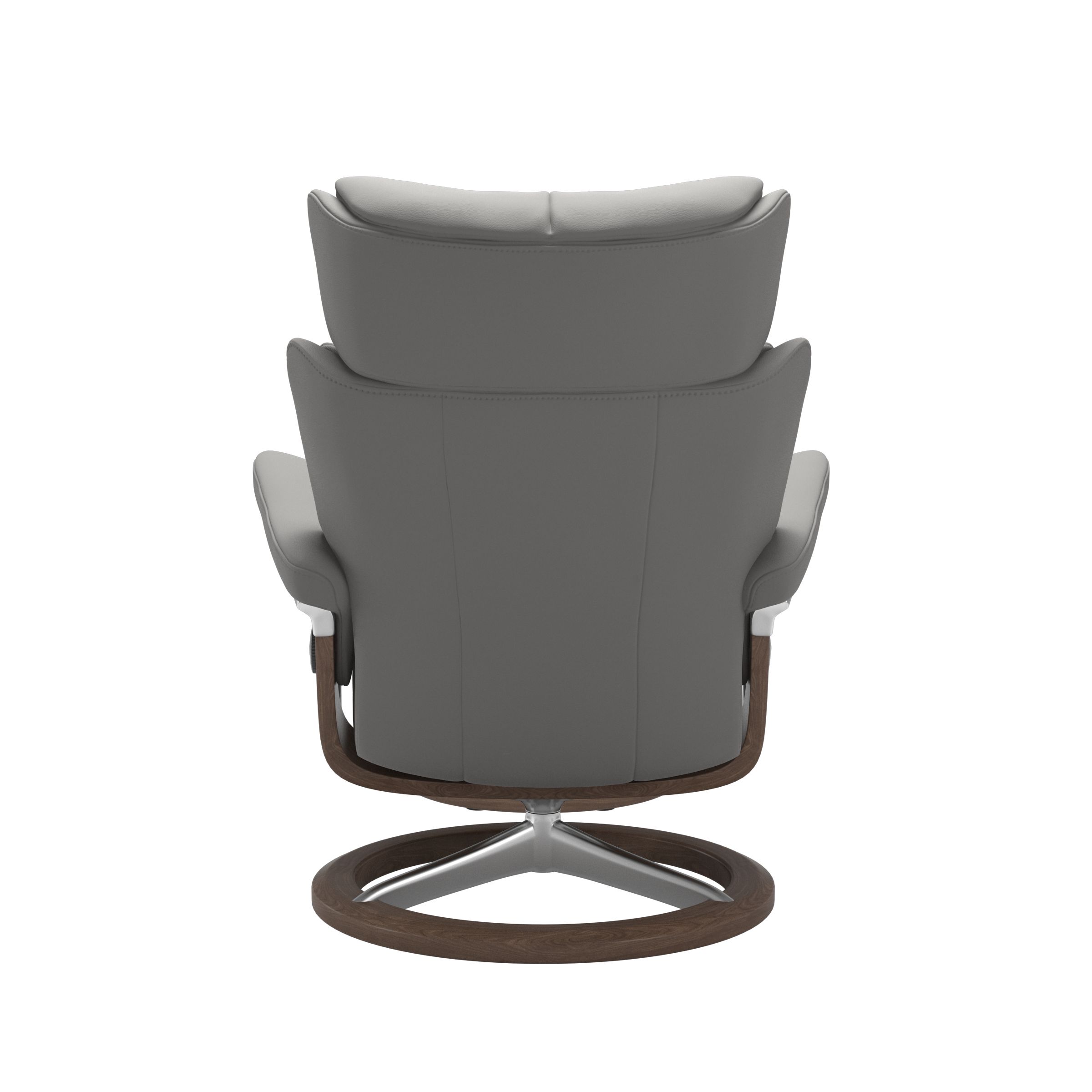 Stressless Magic (M) Signature Base Recliner with Ottoman