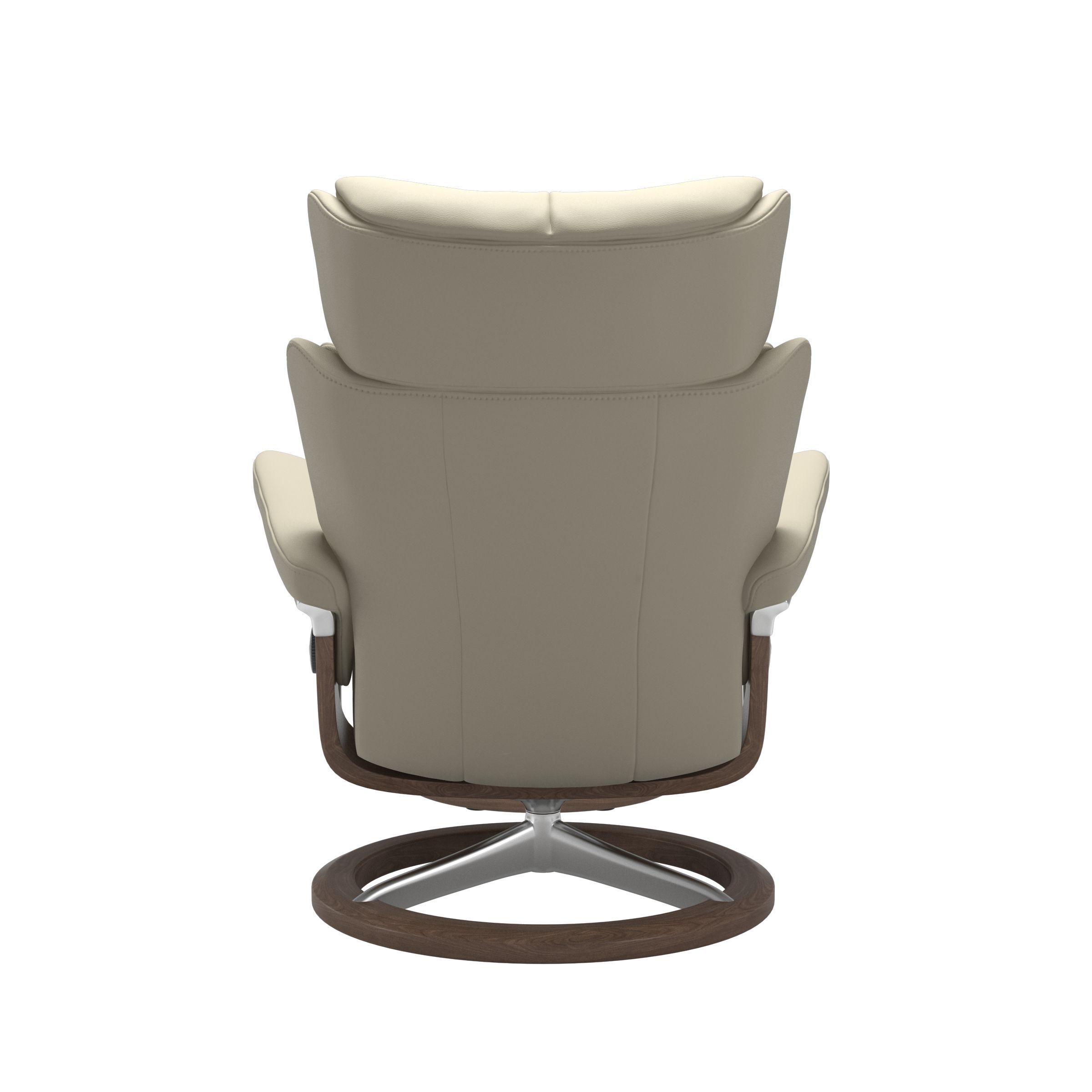 Stressless Magic (M) Signature Base Recliner with Ottoman