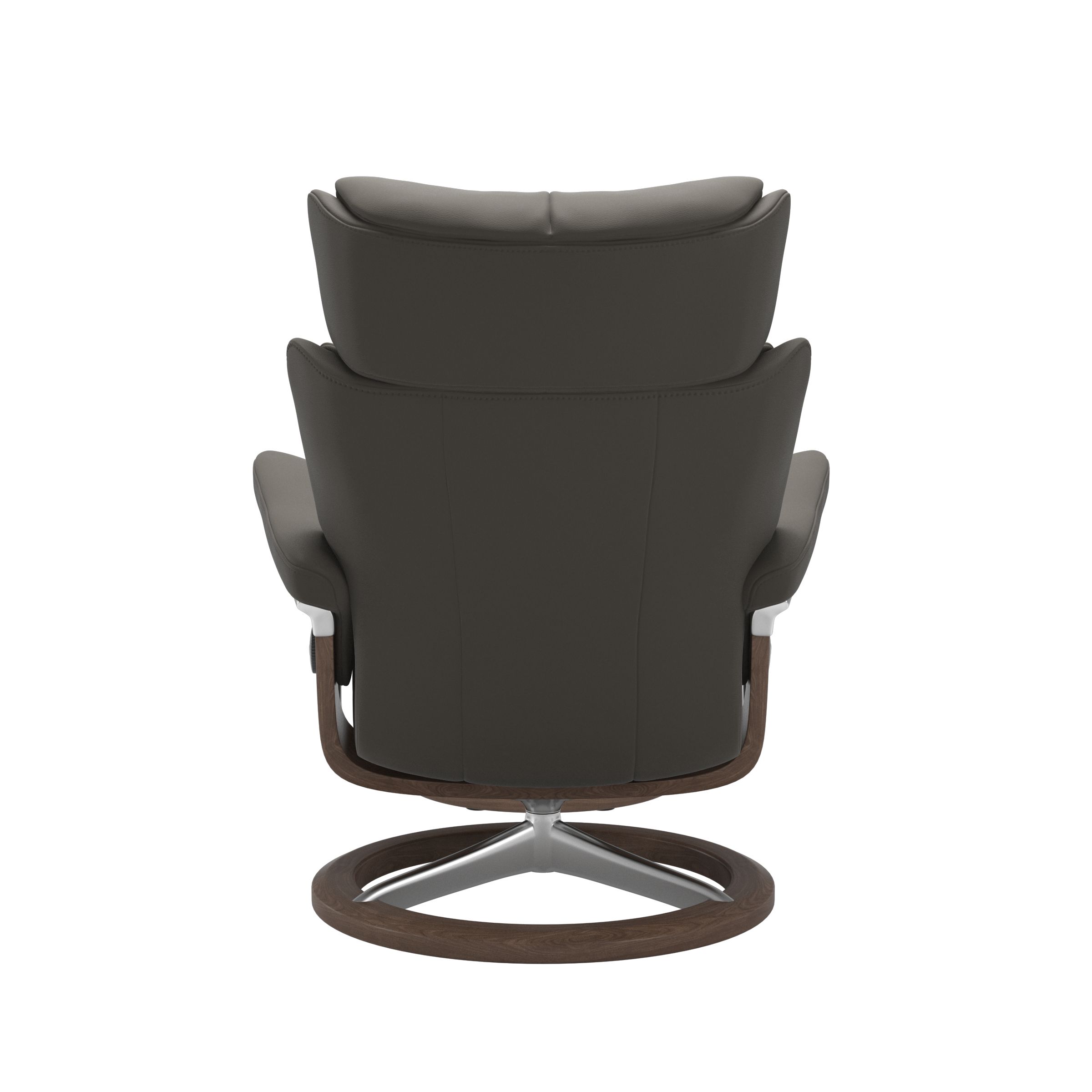 Stressless Magic (M) Signature Base Recliner with Ottoman