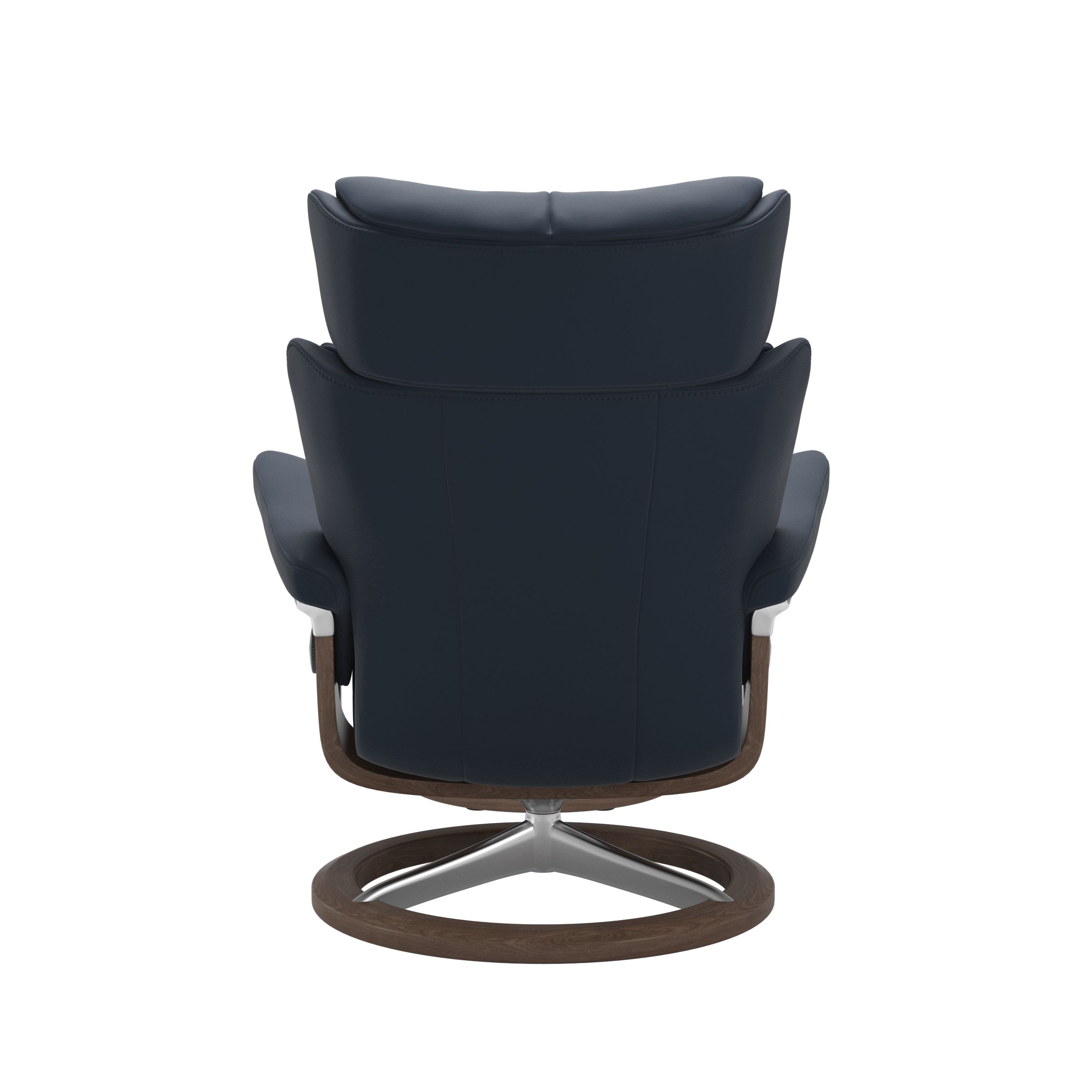 Stressless Magic (M) Signature Base Recliner with Ottoman