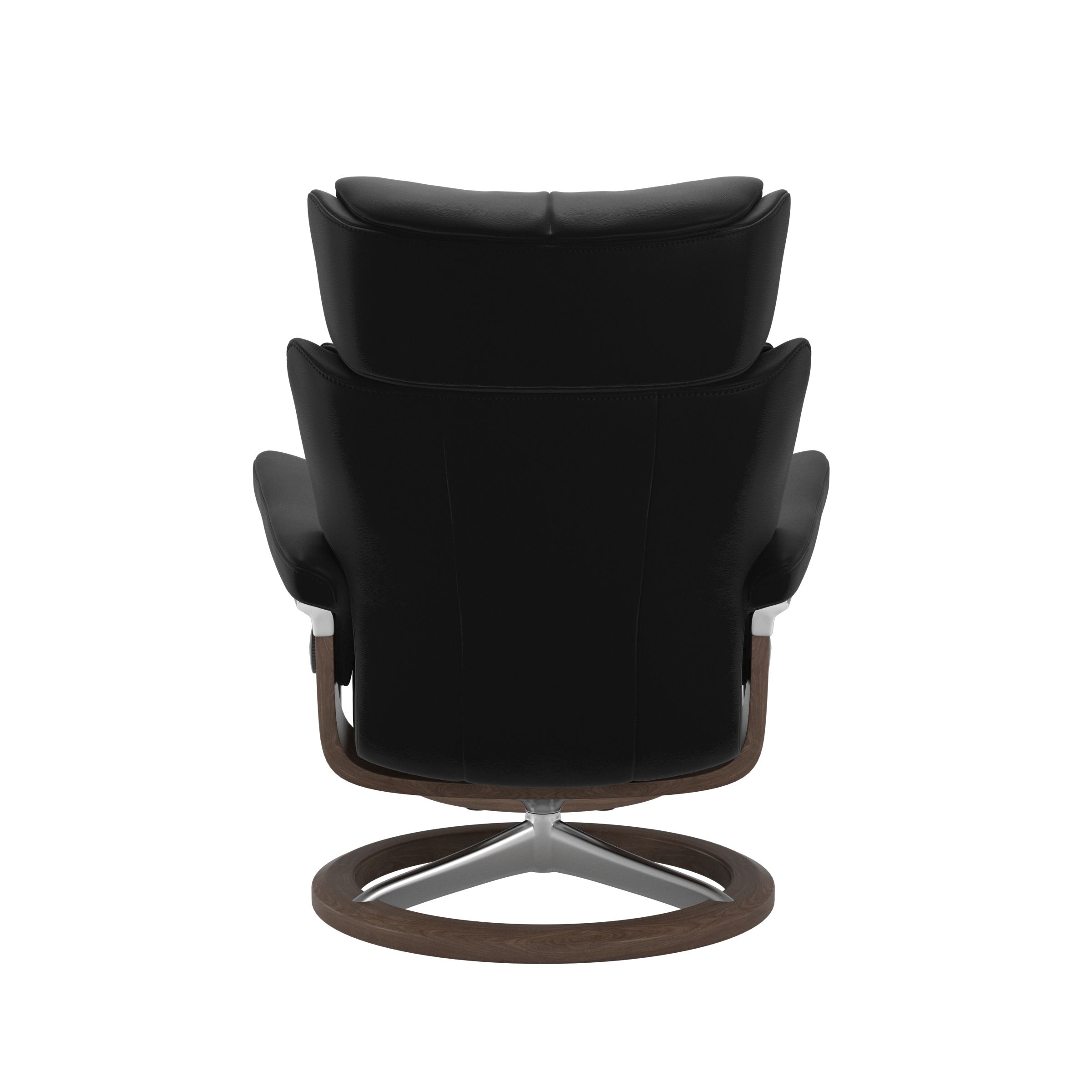 Stressless Magic (M) Signature Base Recliner with Ottoman