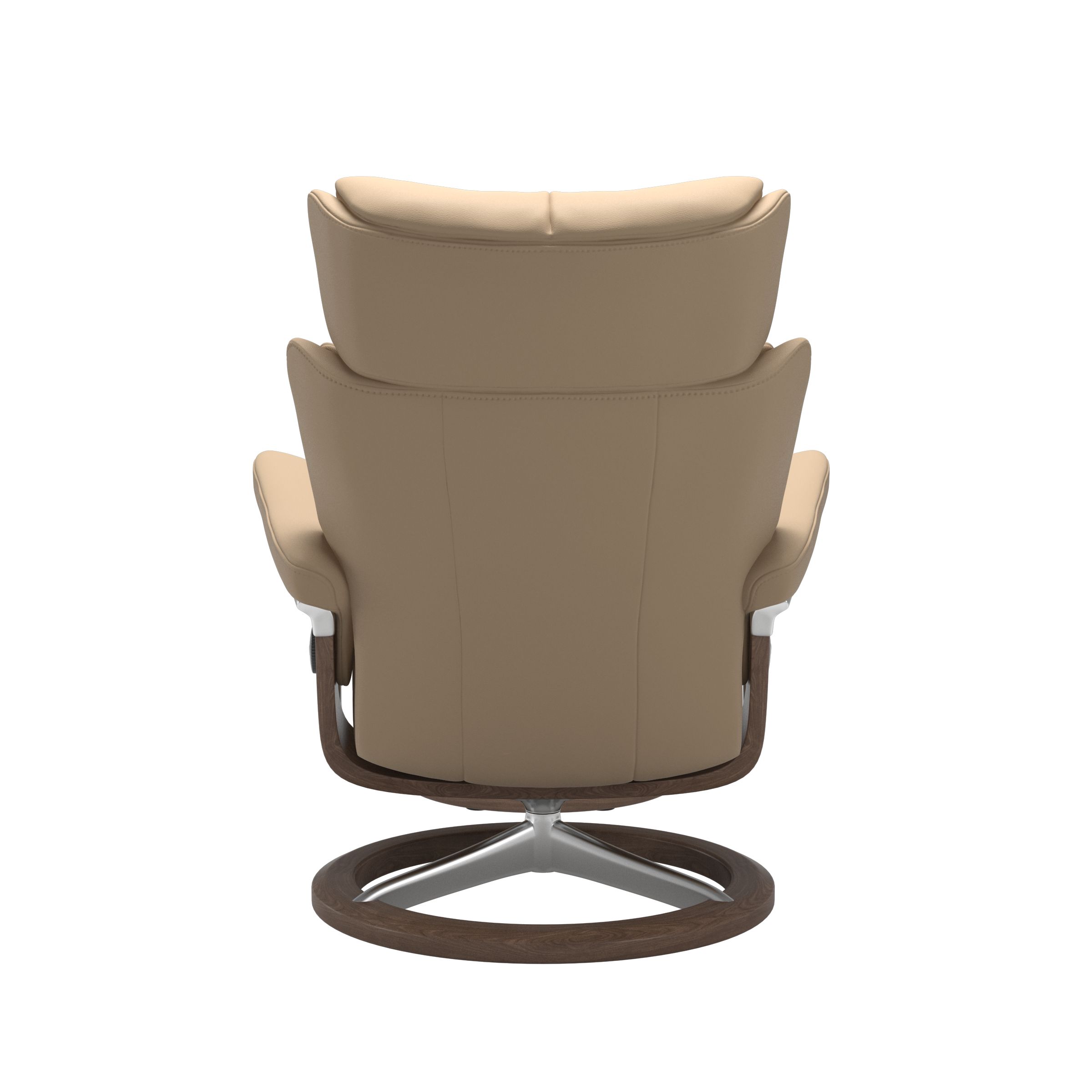 Stressless Magic (M) Signature Base Recliner with Ottoman