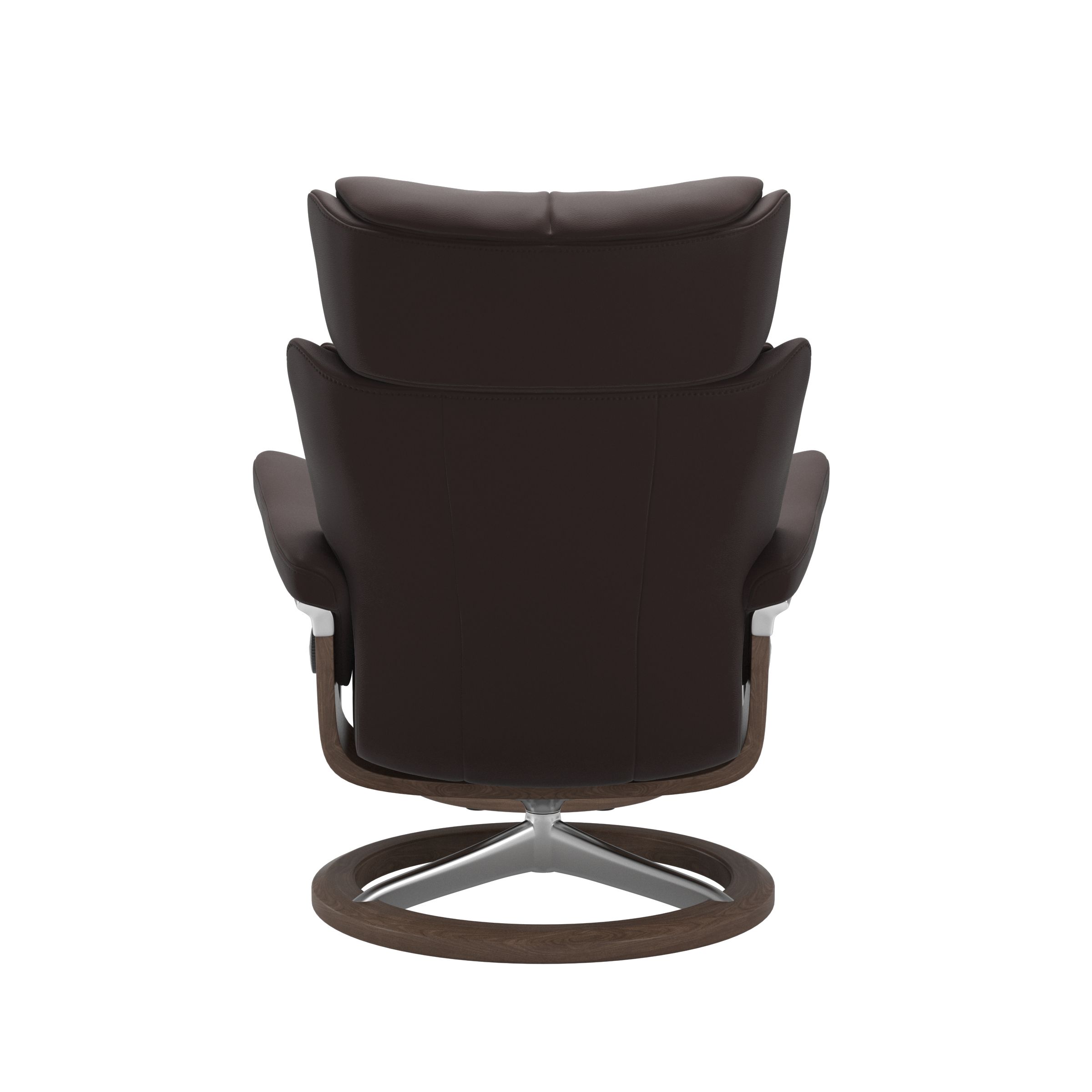 Stressless Magic (M) Signature Base Recliner with Ottoman
