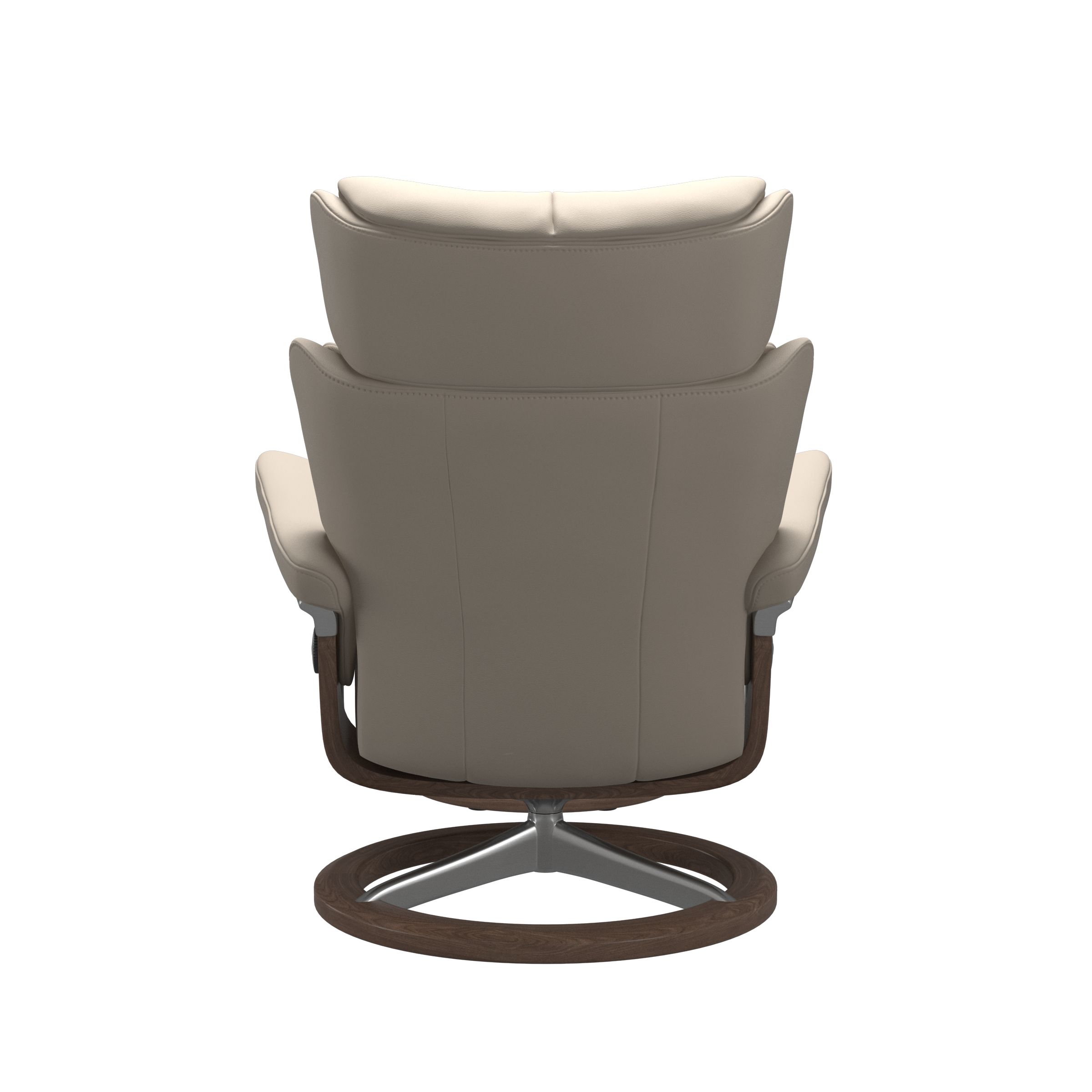 Stressless Magic (M) Signature Base Recliner with Ottoman