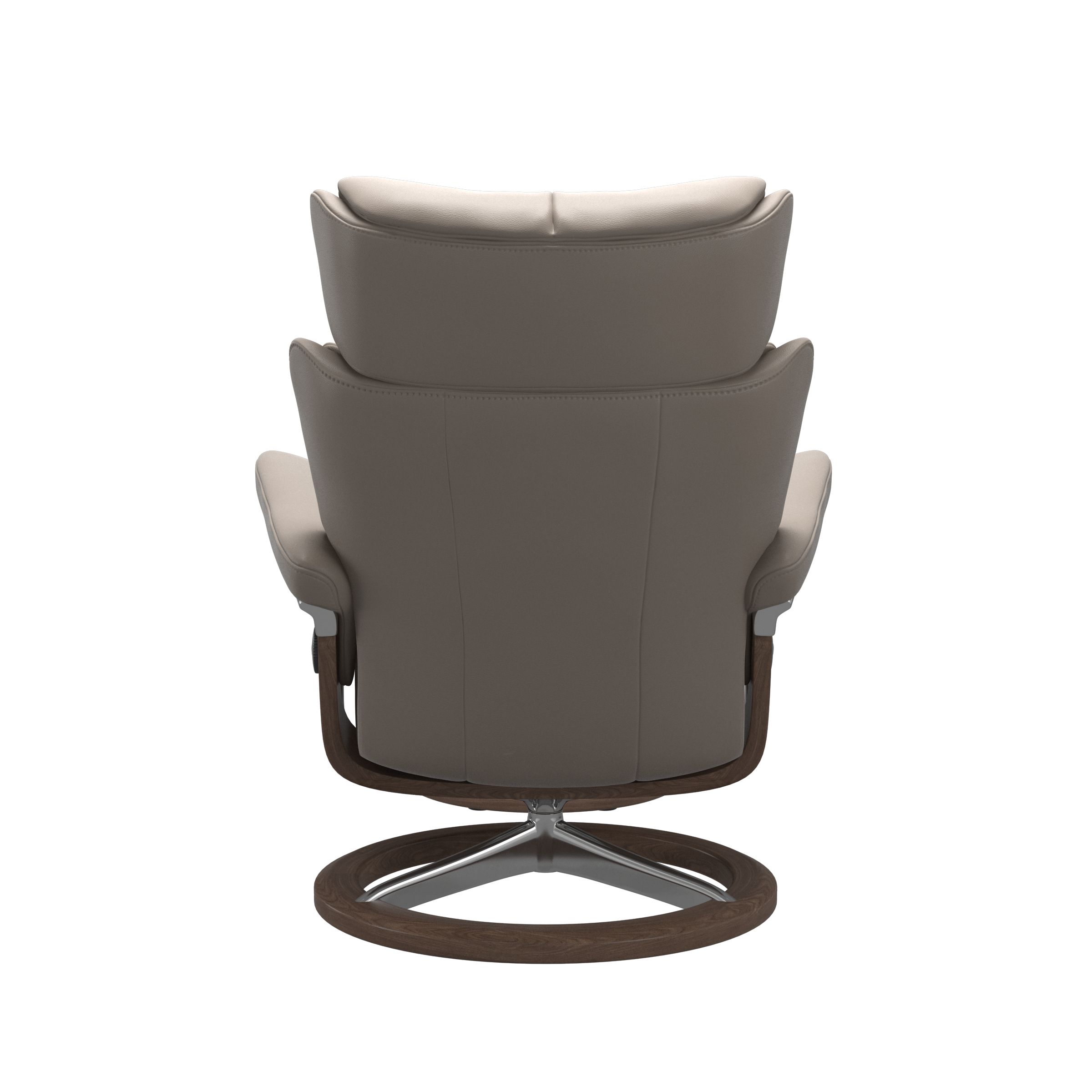 Stressless Magic (M) Signature Base Recliner with Ottoman