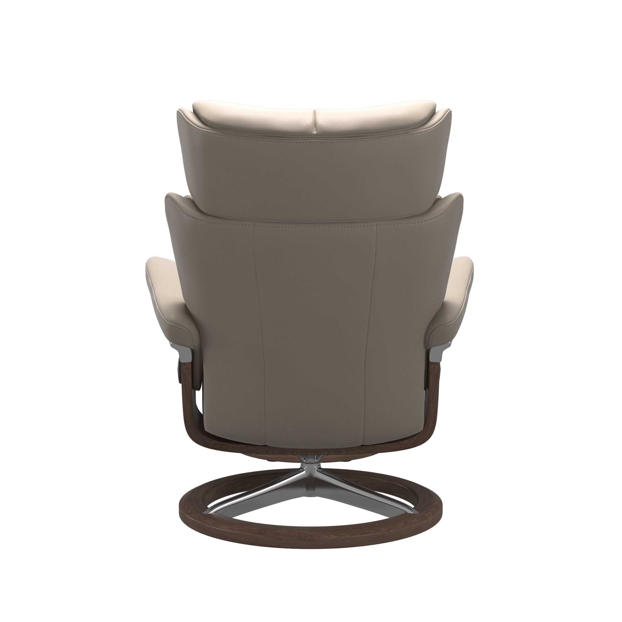 Stressless Magic (M) Signature Base Recliner with Ottoman