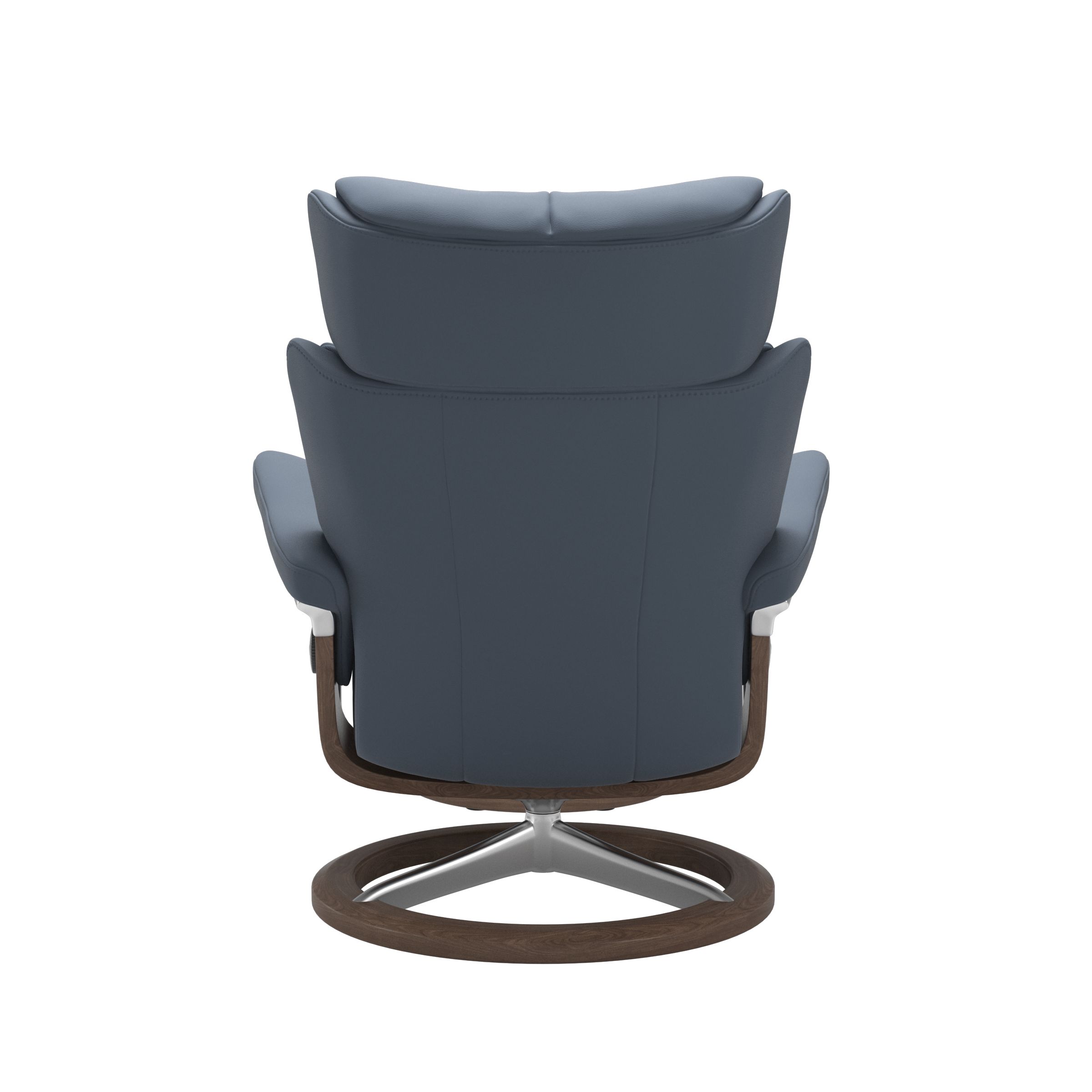 Stressless Magic (M) Signature Base Recliner with Ottoman