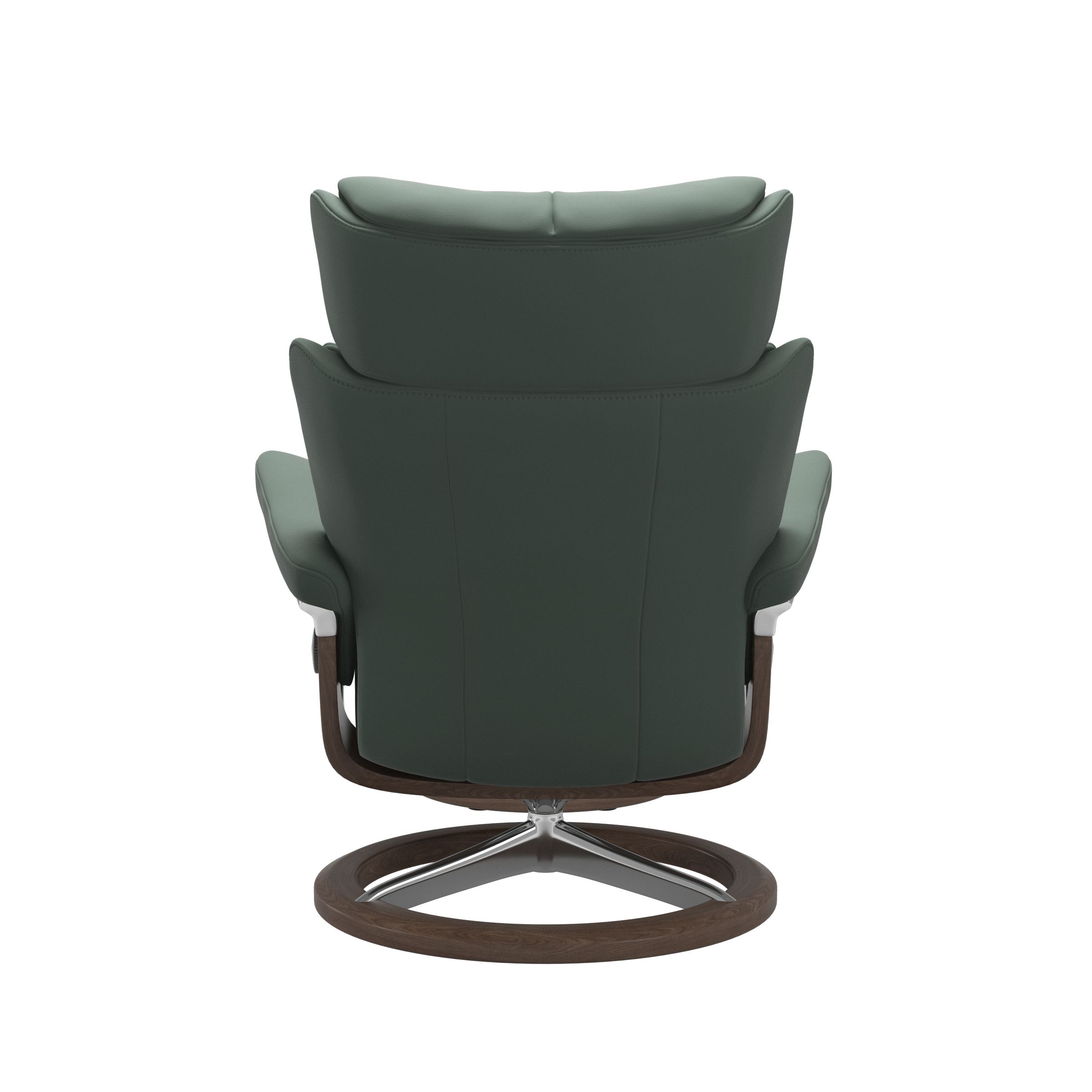Stressless Magic (M) Signature Base Recliner with Ottoman