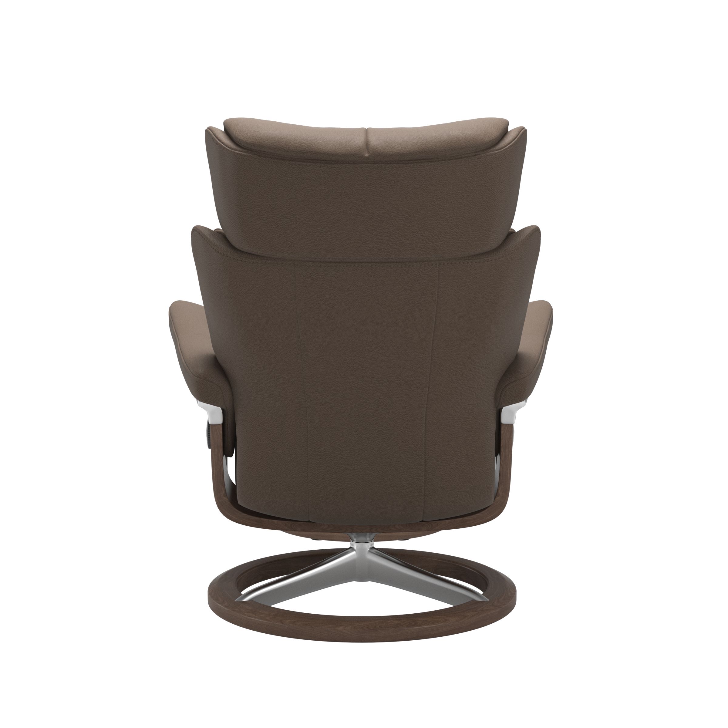 Stressless Magic (M) Signature Base Recliner with Ottoman
