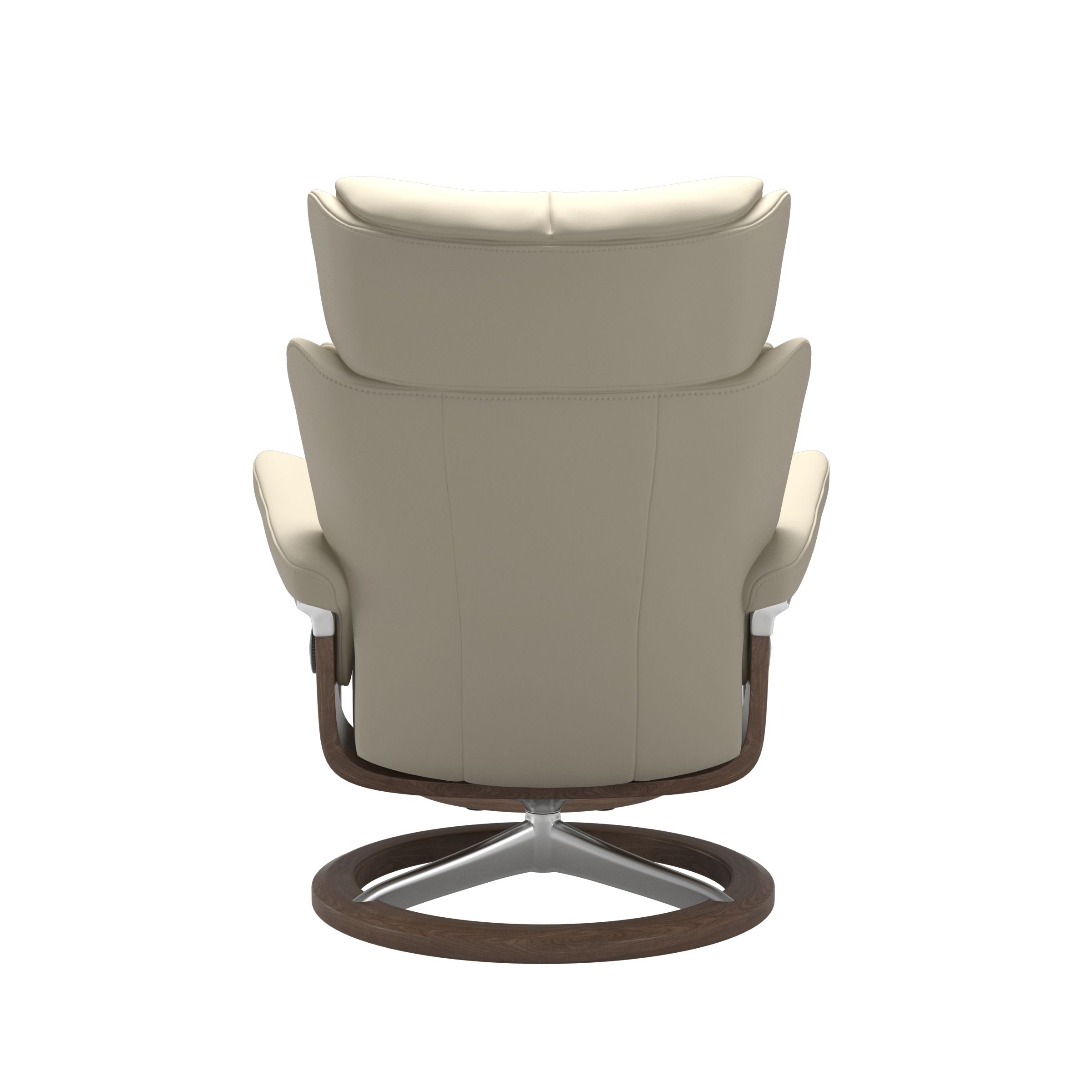 Stressless Magic (M) Signature Base Recliner with Ottoman