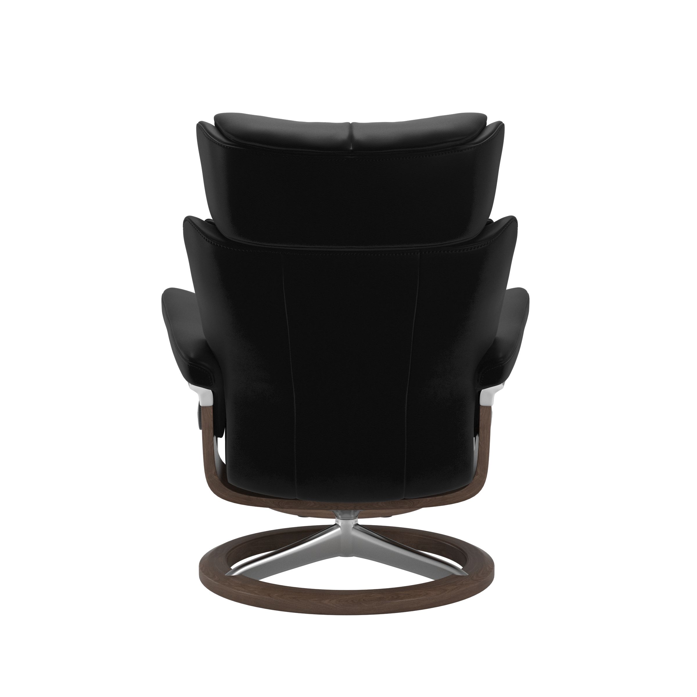 Stressless Magic (M) Signature Base Recliner with Ottoman