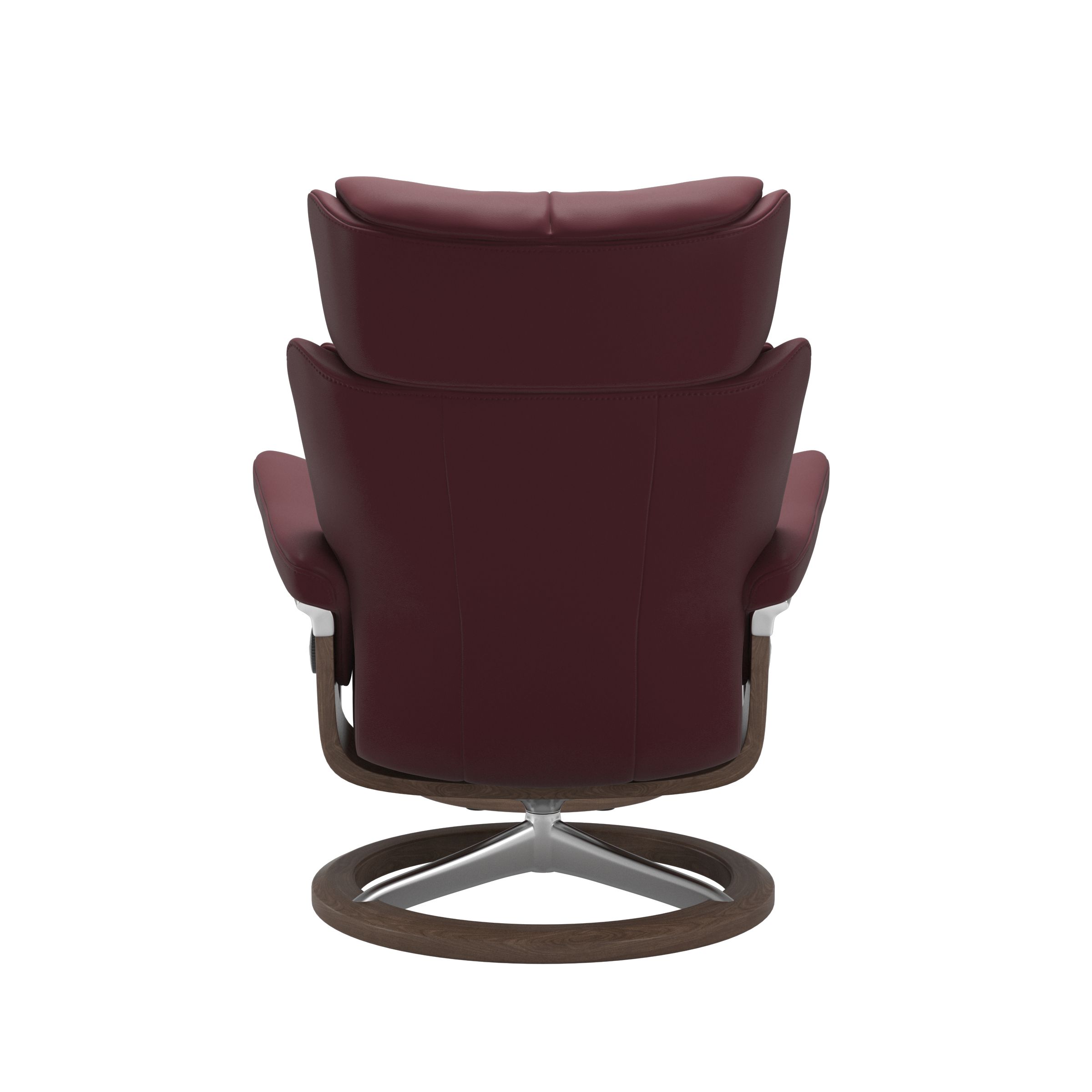 Stressless Magic (M) Signature Base Recliner with Ottoman