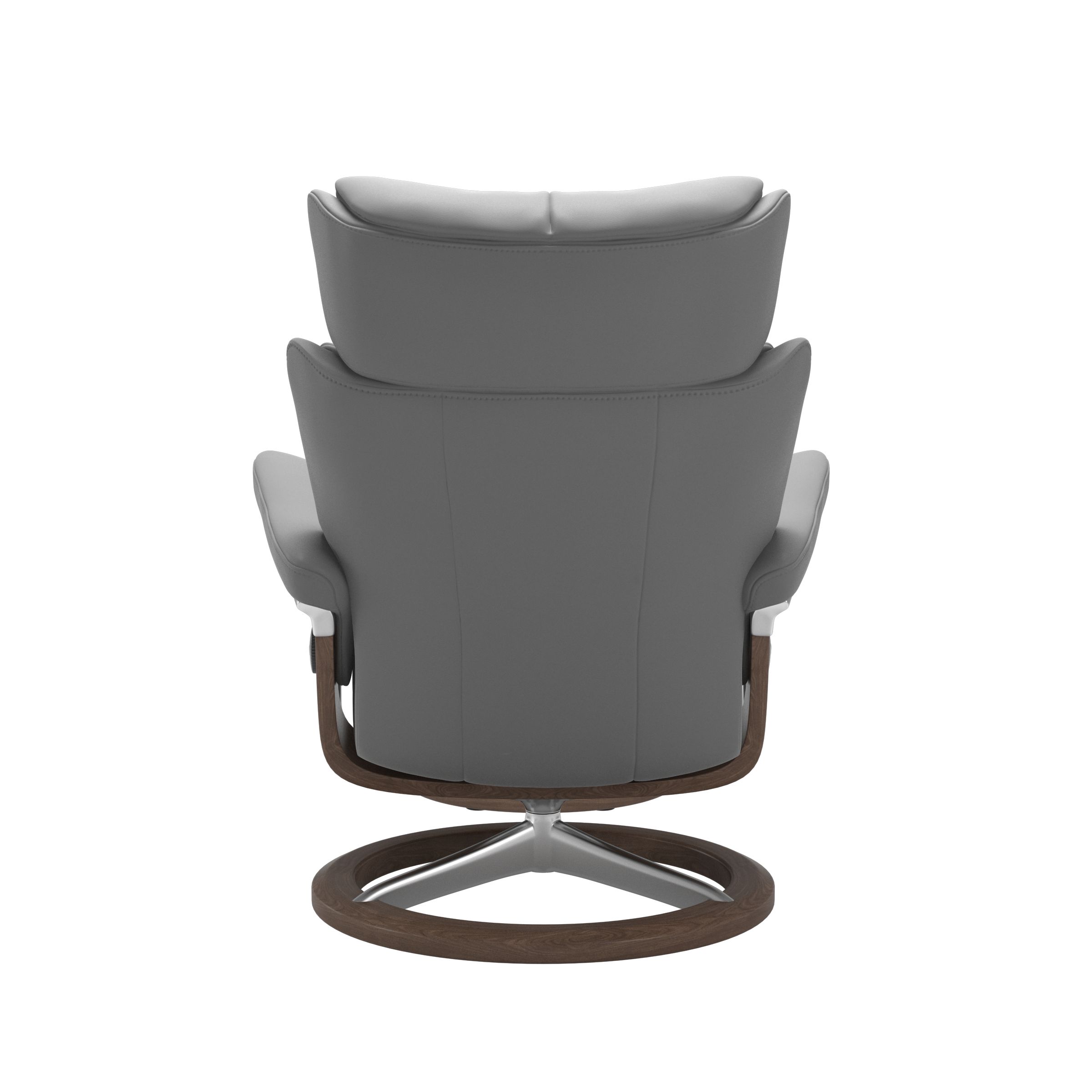 Stressless Magic (M) Signature Base Recliner with Ottoman