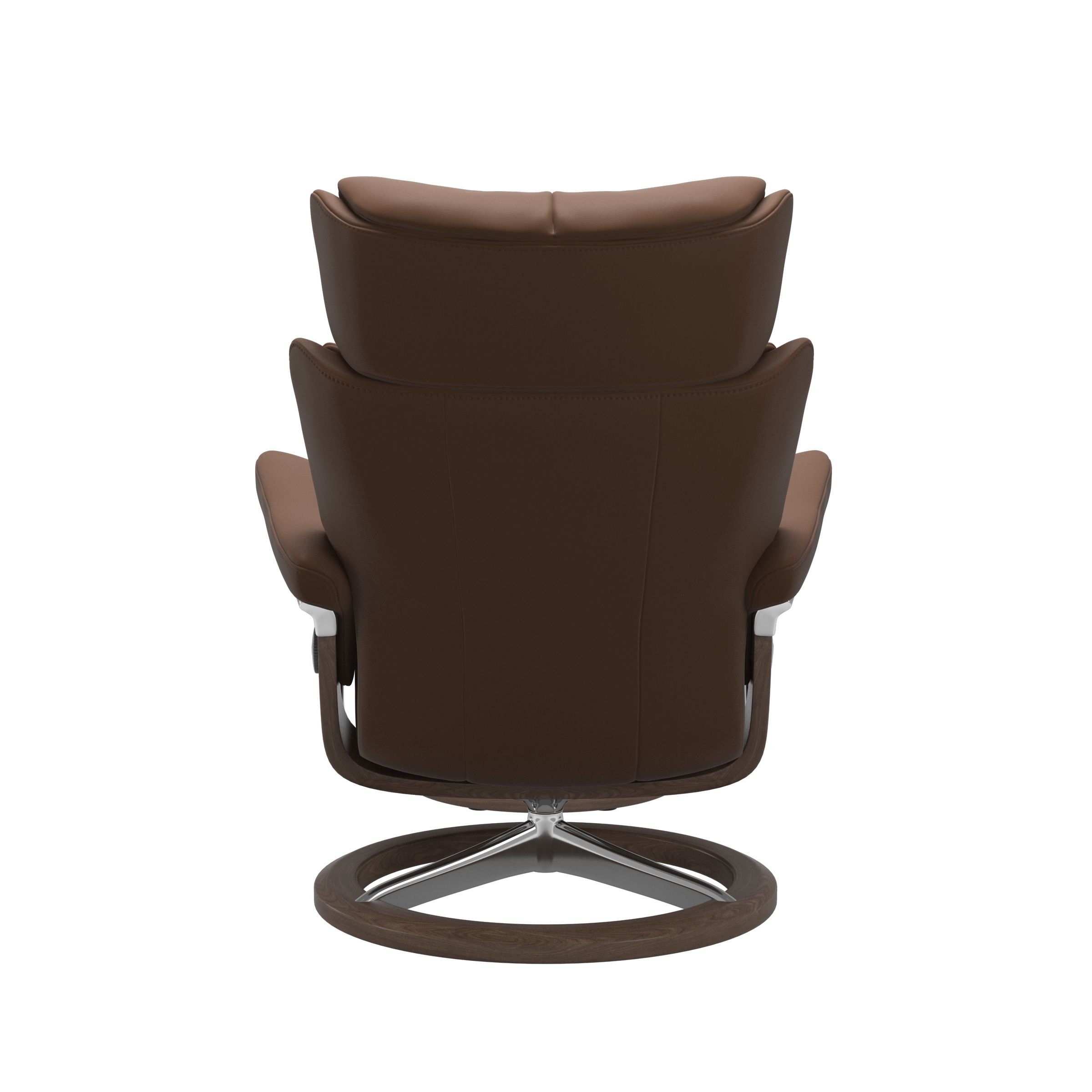 Stressless Magic (M) Signature Base Recliner with Ottoman