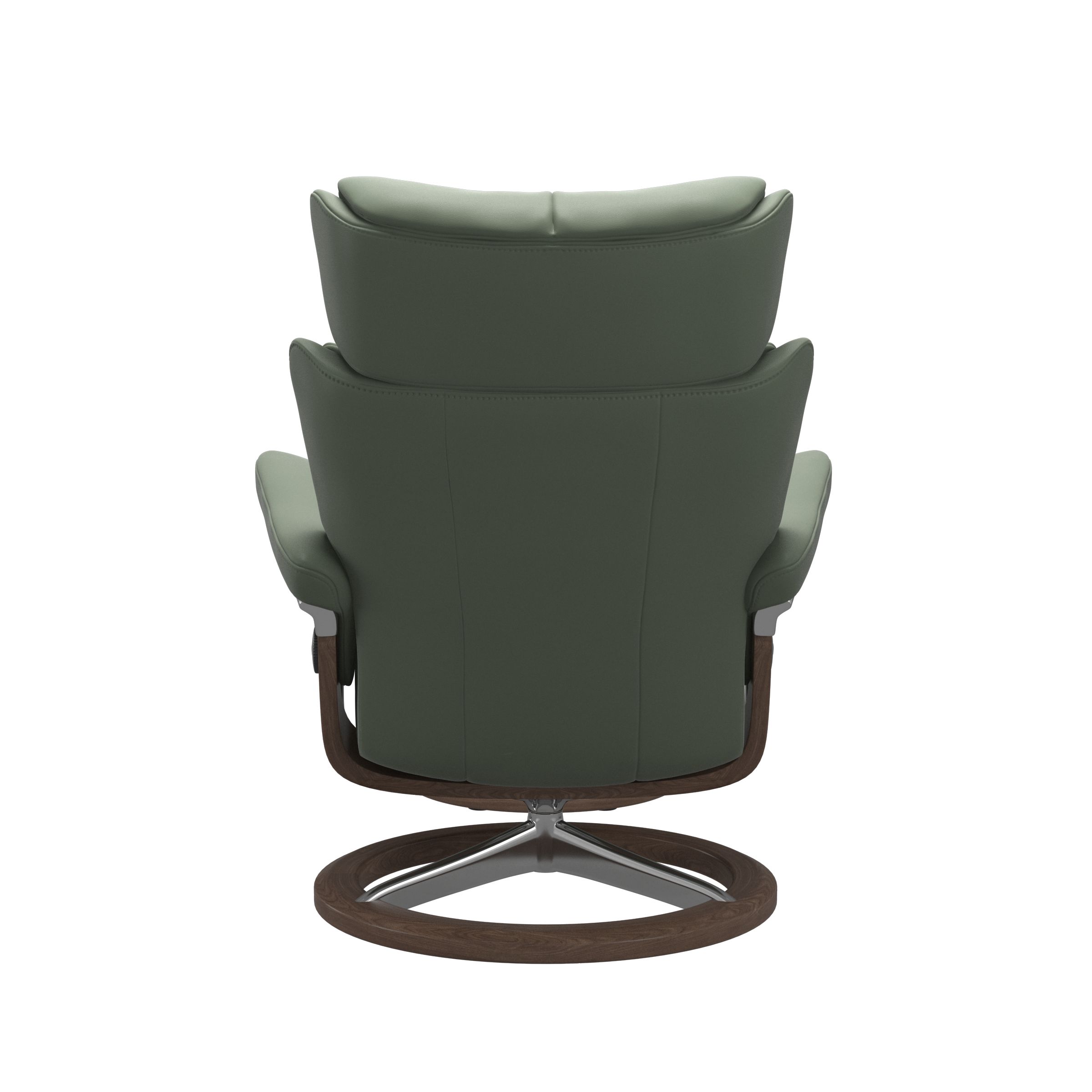 Stressless Magic (M) Signature Base Recliner with Ottoman