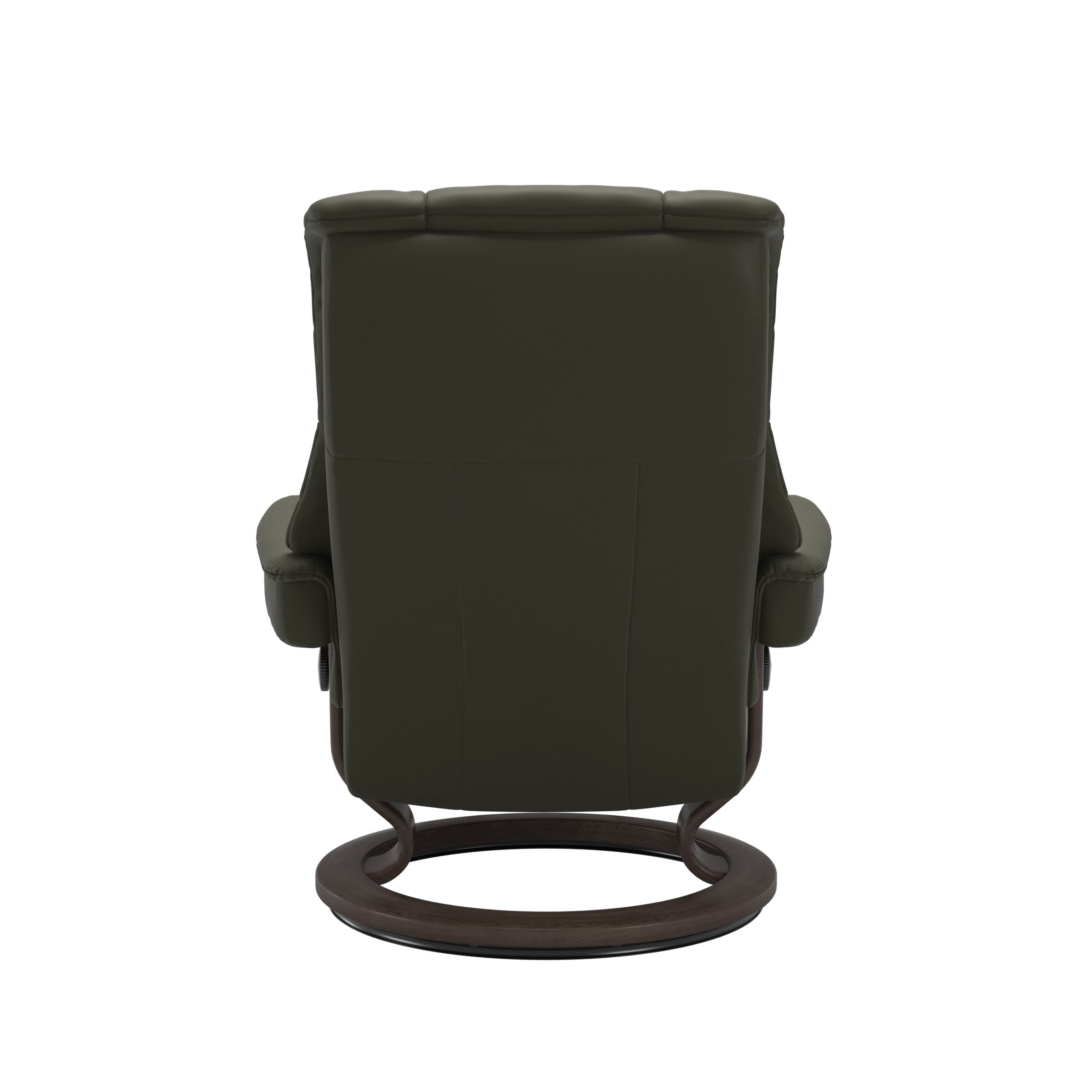 Stressless Mayfair (M) Classic Base Recliner with Ottoman