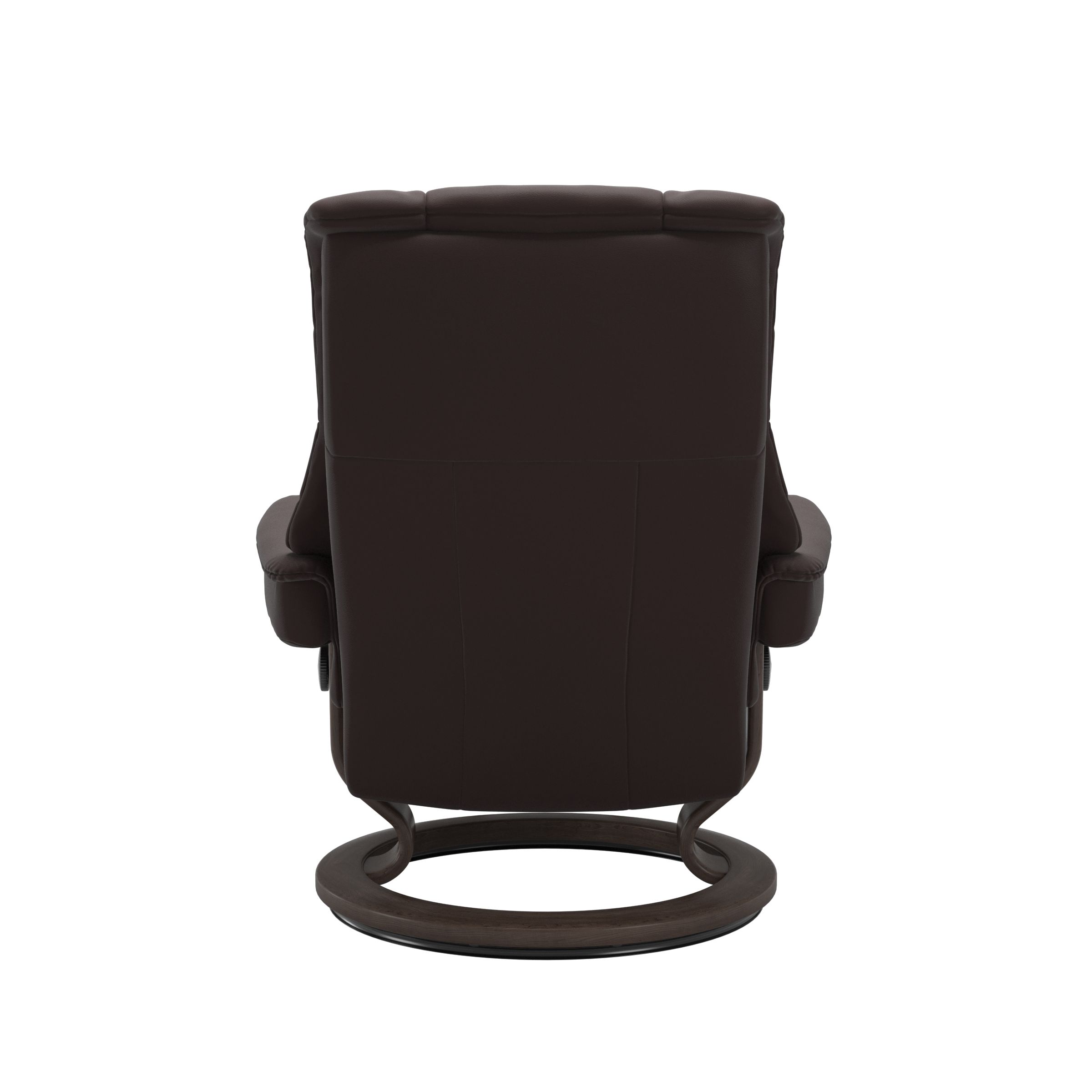 Stressless Mayfair (M) Classic Base Recliner with Ottoman