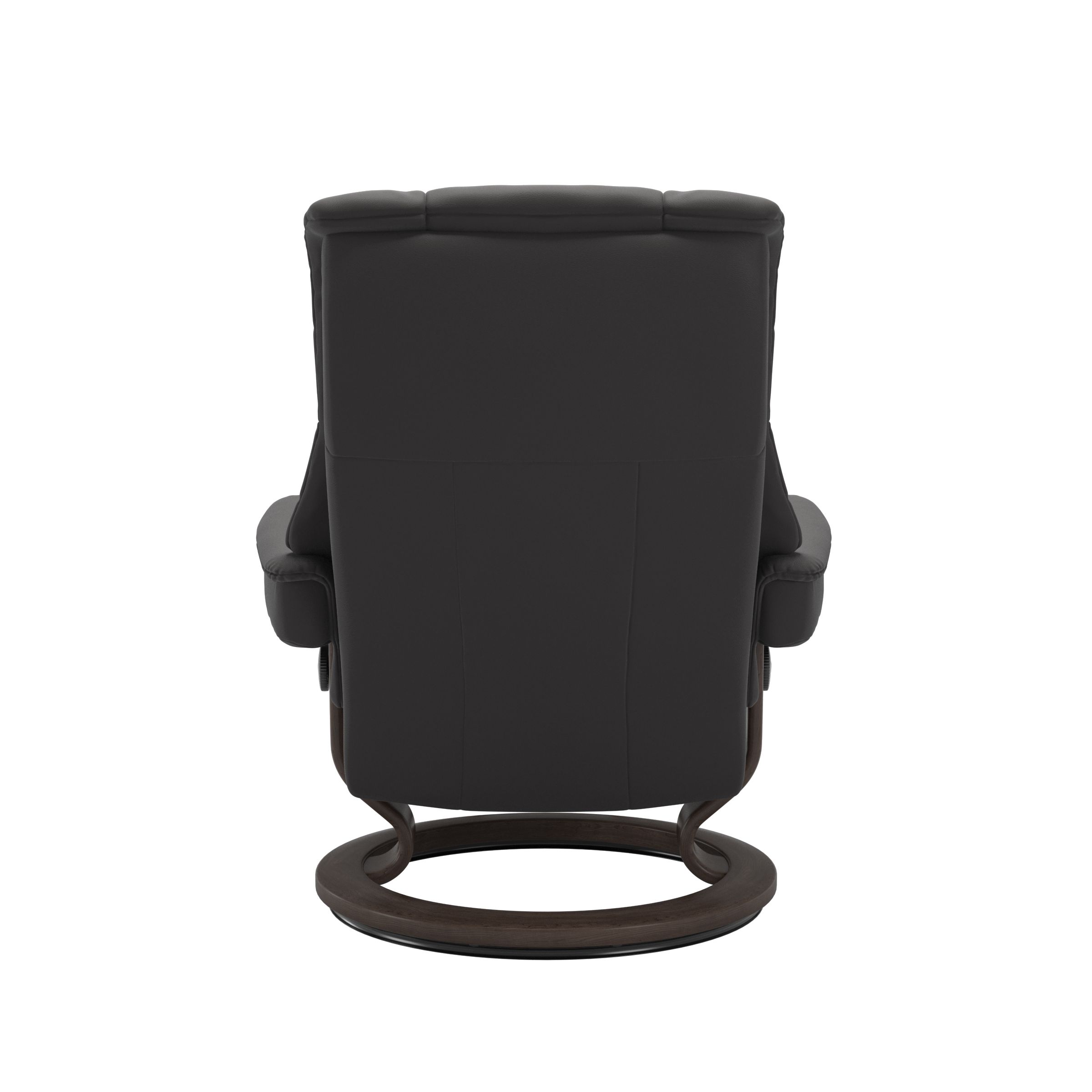 Stressless Mayfair (M) Classic Base Recliner with Ottoman