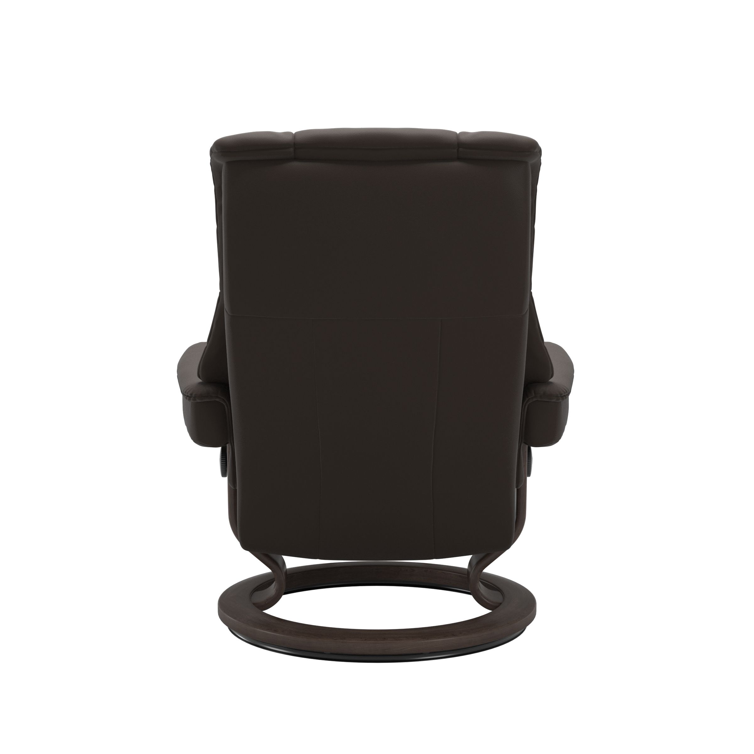 Stressless Mayfair (M) Classic Base Recliner with Ottoman