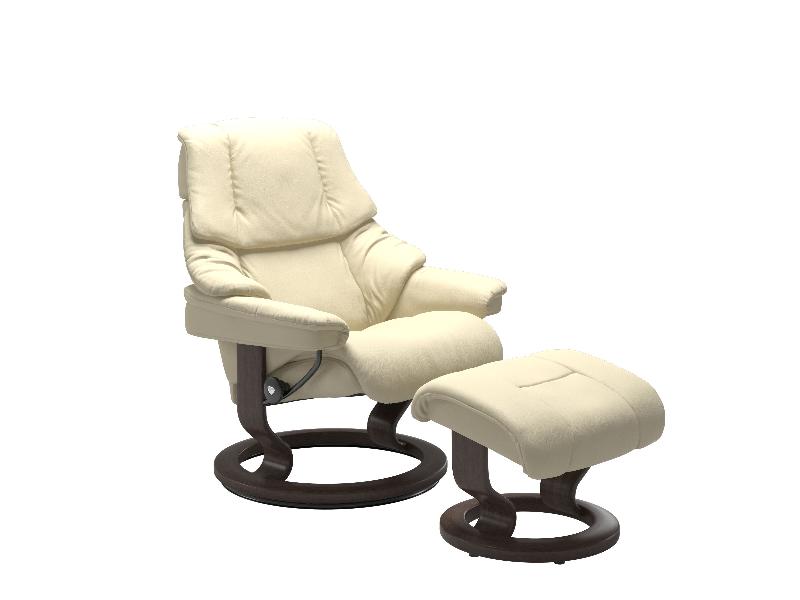 Stressless Reno (M) Classic Chair with Footstool 