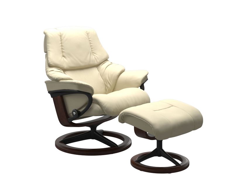 Stressless Reno (M) Signature Chair with Footstool 