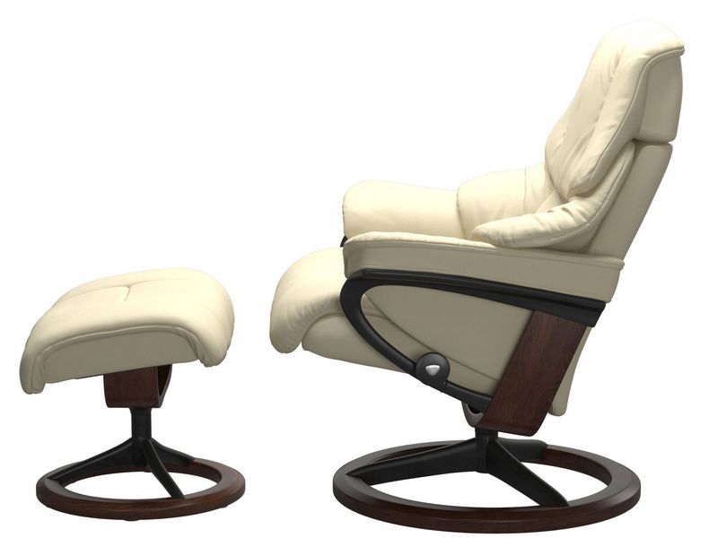 Stressless Reno (M) Signature Chair with Footstool 