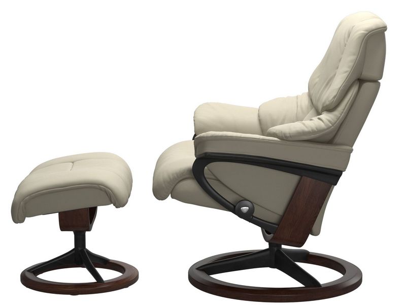 Stressless Reno (M) Signature Chair with Footstool 