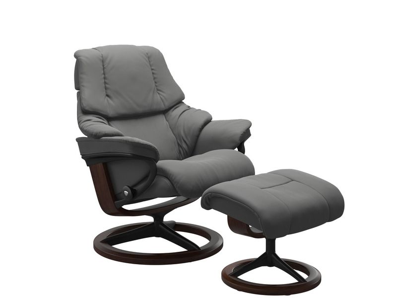 Stressless Reno (M) Signature Chair with Footstool 