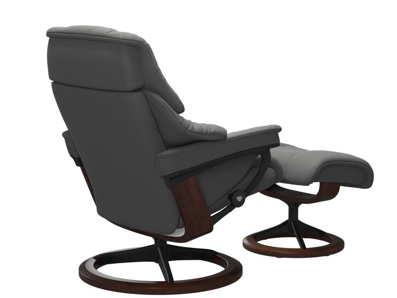 Stressless Reno (M) Signature Chair with Footstool 