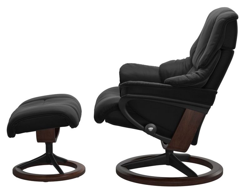 Stressless Reno (M) Signature Chair with Footstool 