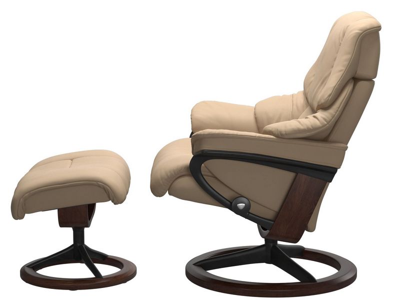 Stressless Reno (M) Signature Chair with Footstool 