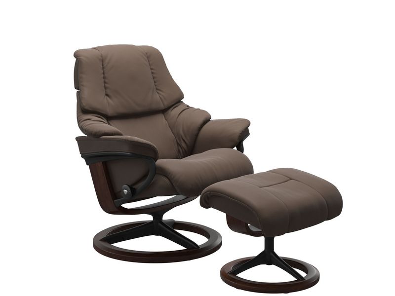 Stressless Reno (M) Signature Chair with Footstool 