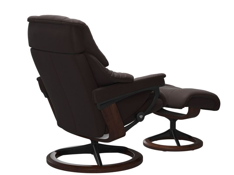 Stressless Reno (M) Signature Chair with Footstool 