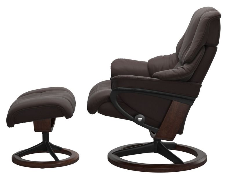 Stressless Reno (M) Signature Chair with Footstool 
