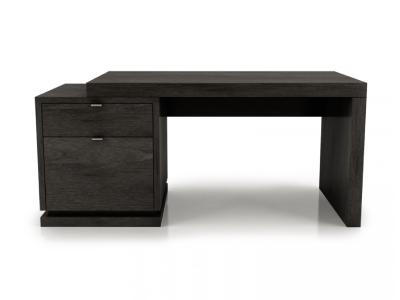 Huppe Otello Office Desk Illustrated in Charcoal - 6902-1002R